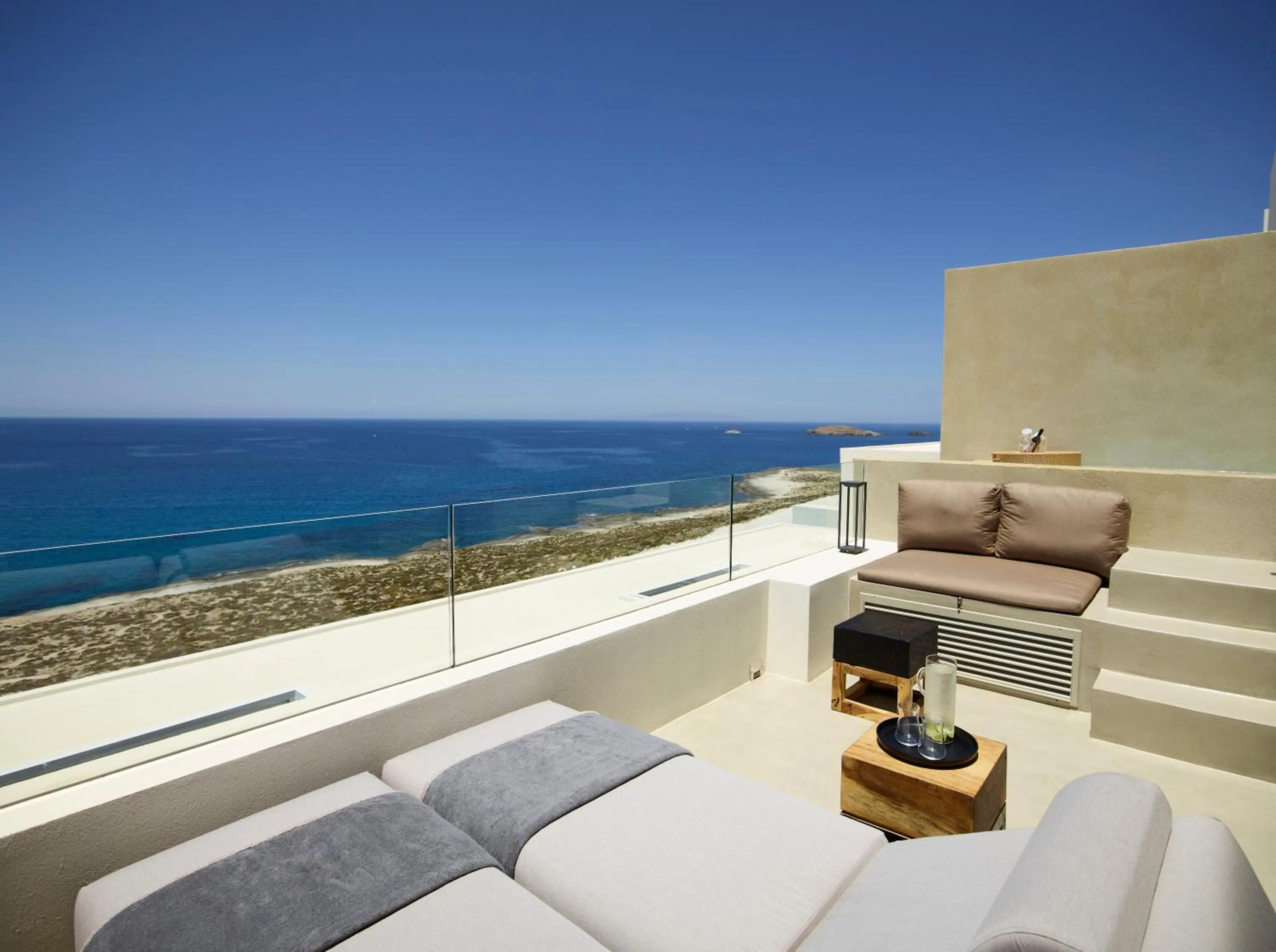 Balcony/Terrace in Domes White Coast Milos, Adults Only