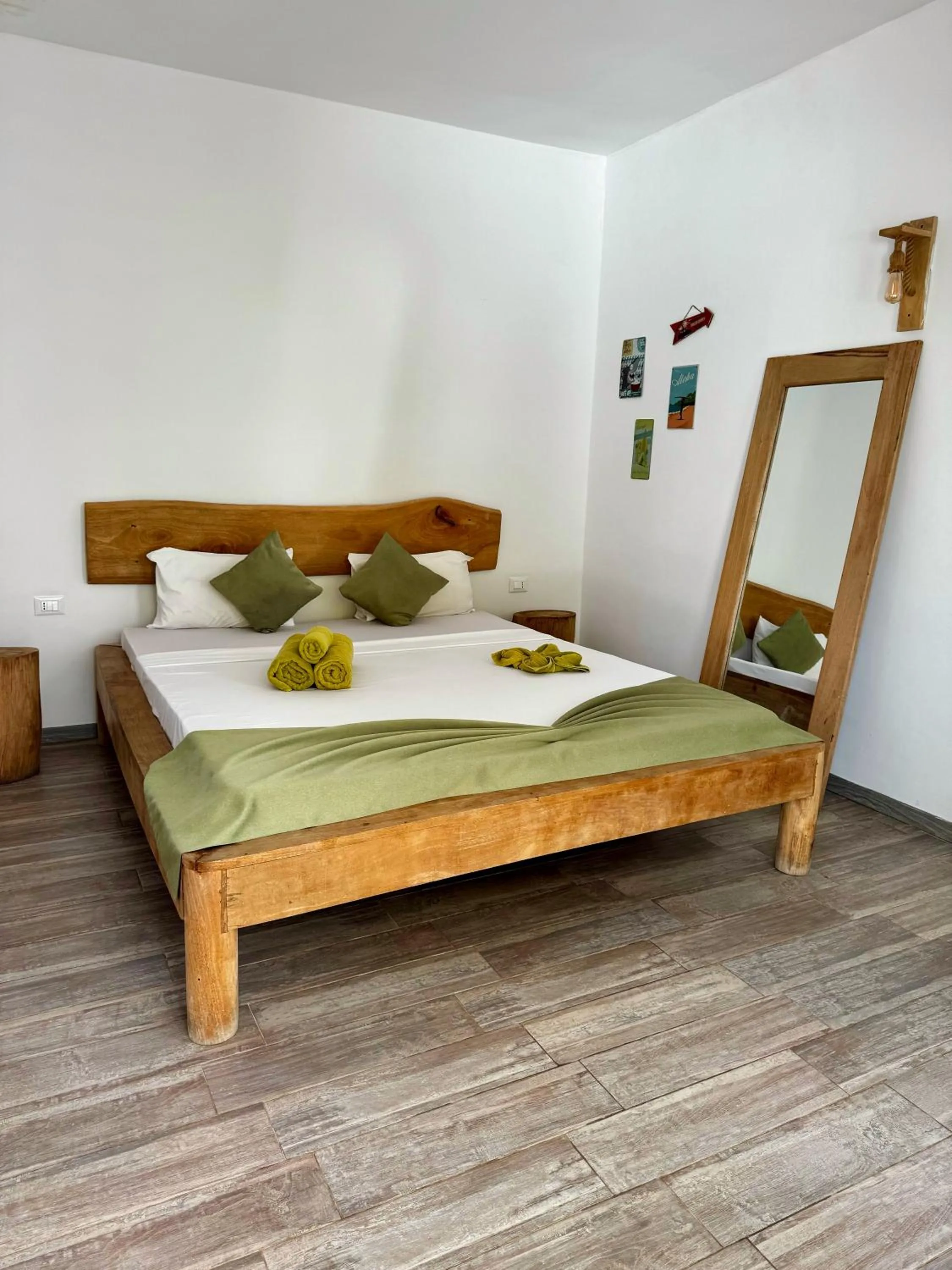 Bed in La Base Hotel