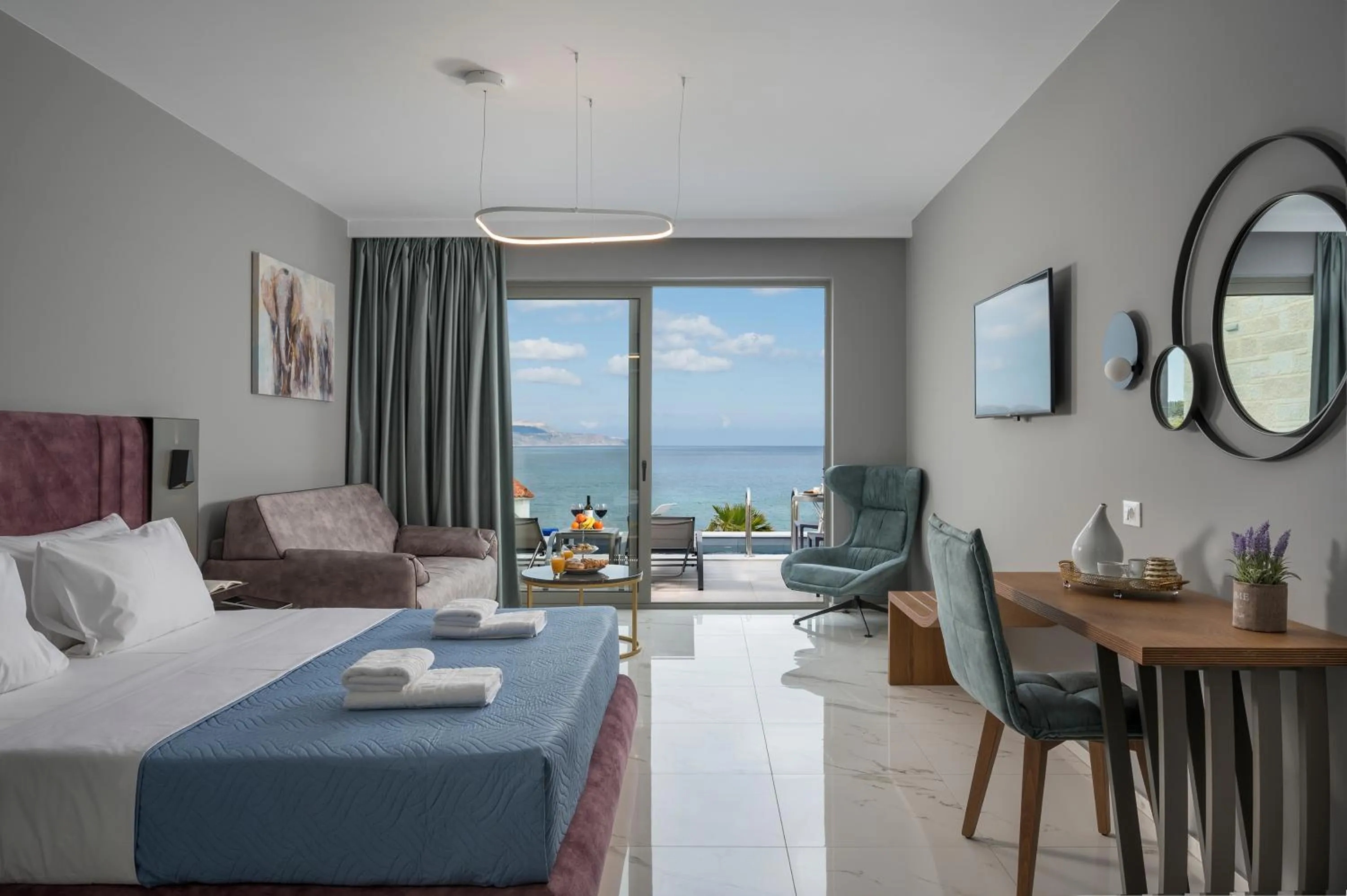 Photo of the whole room, Bed in Blue Elephant Boutique Hotel & Spa - Adults Only