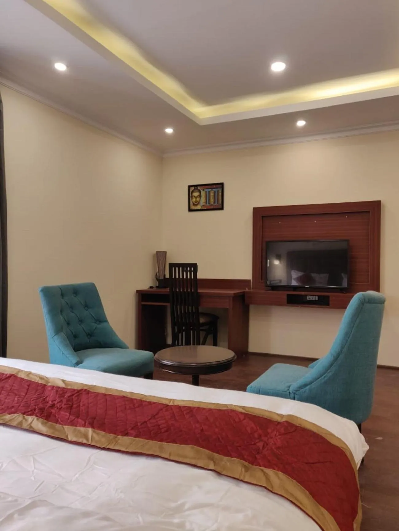 Bed in Hotel Paradise Ladakh