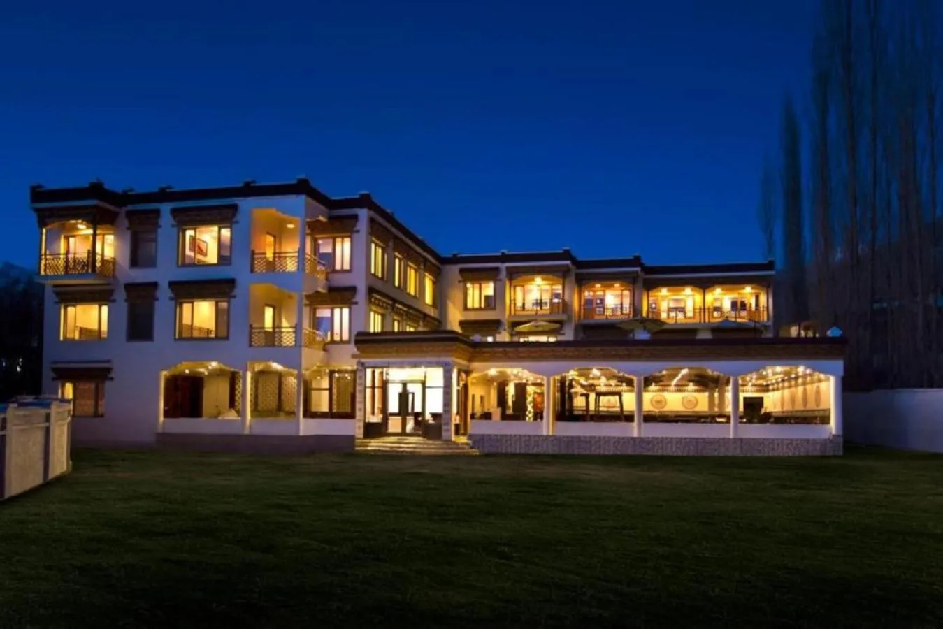 Property building in Hotel Paradise Ladakh