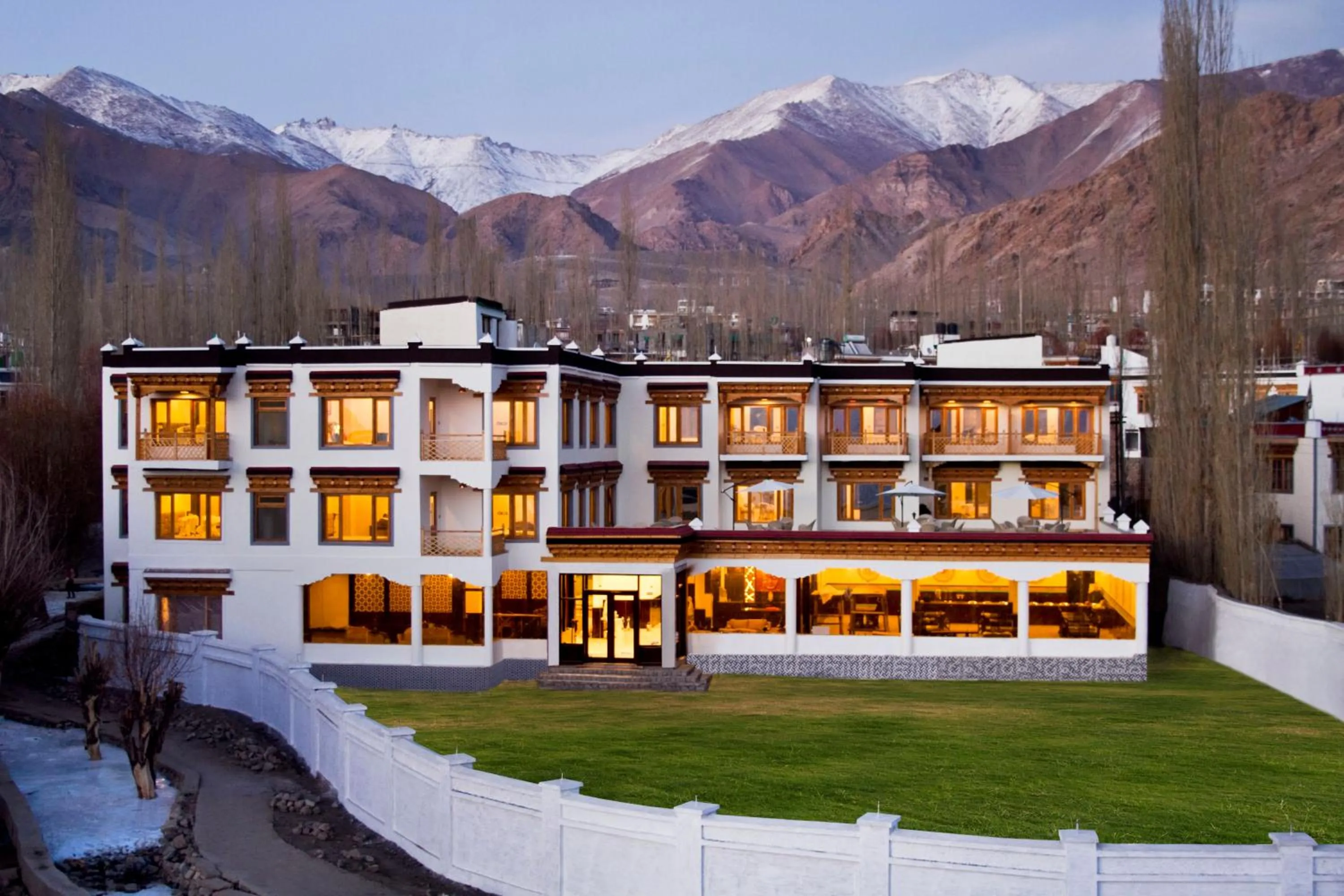 Property building in Hotel Paradise Ladakh