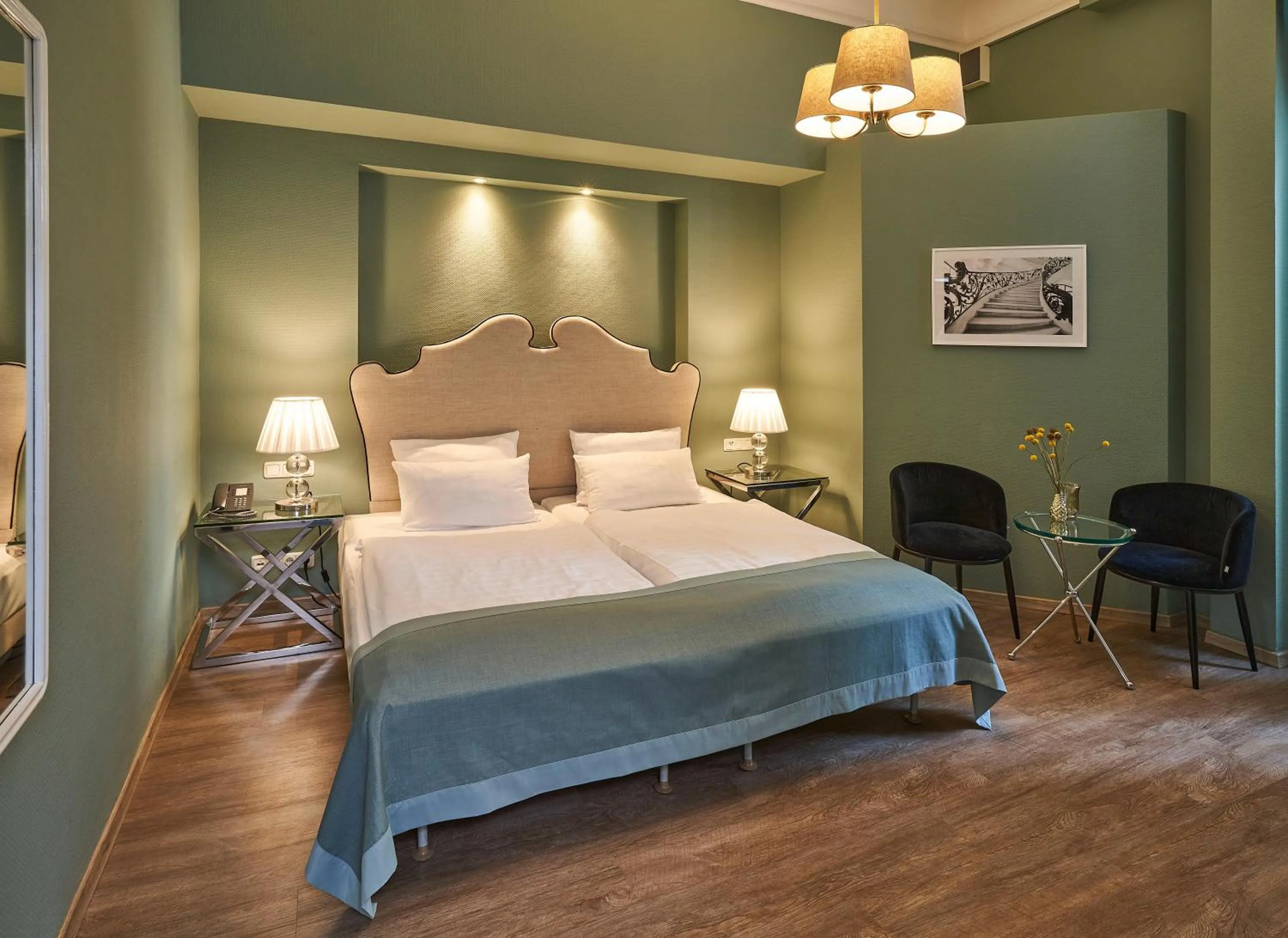 Bed in Hotel Monopol - Central Station