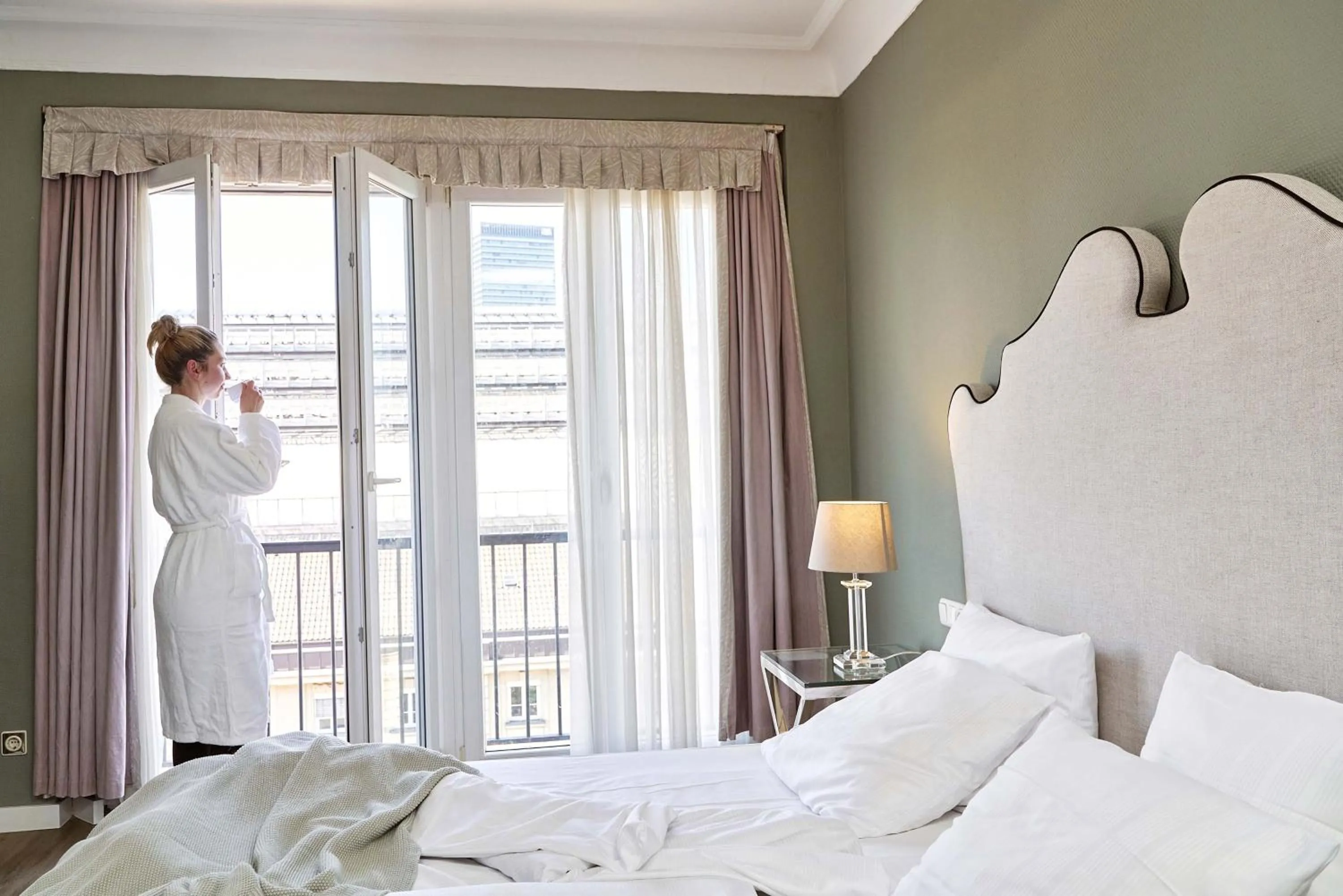 Bed in Hotel Monopol - Central Station