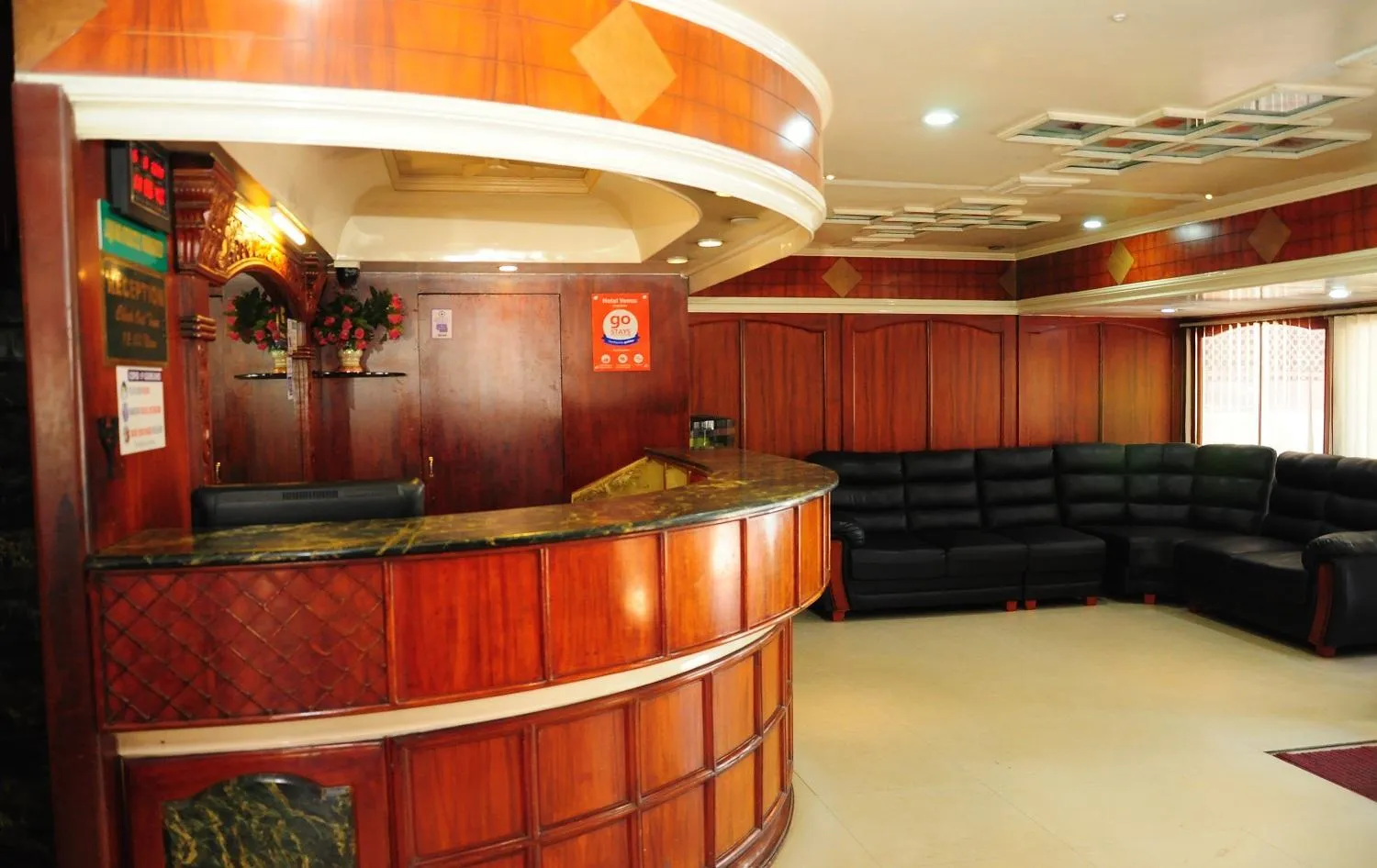 Lobby or reception in HOTEL VENUS
