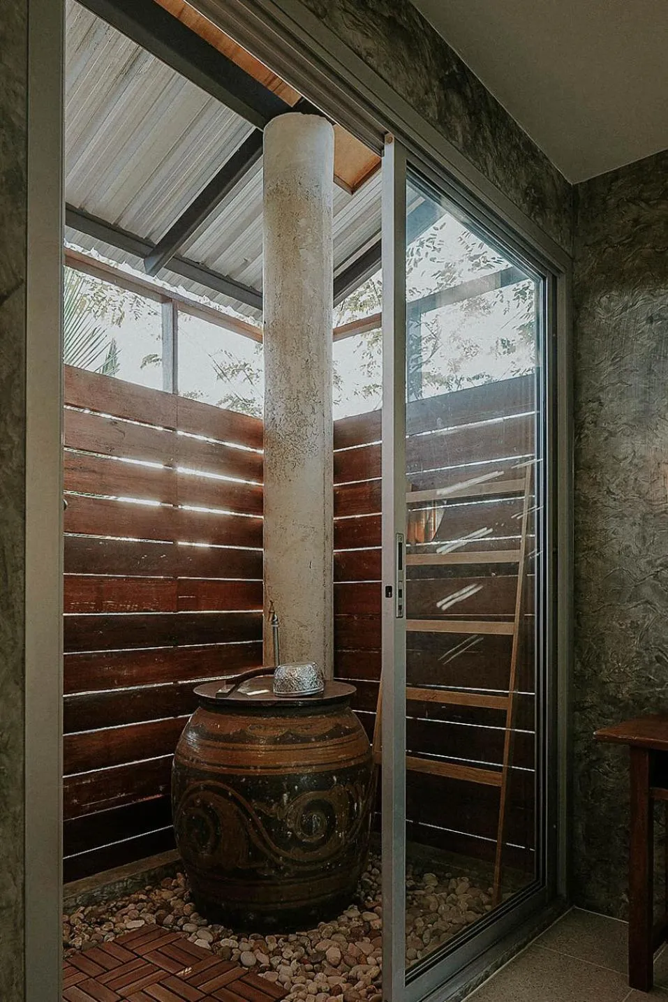 Open Air Bath in Baan Lek Villa