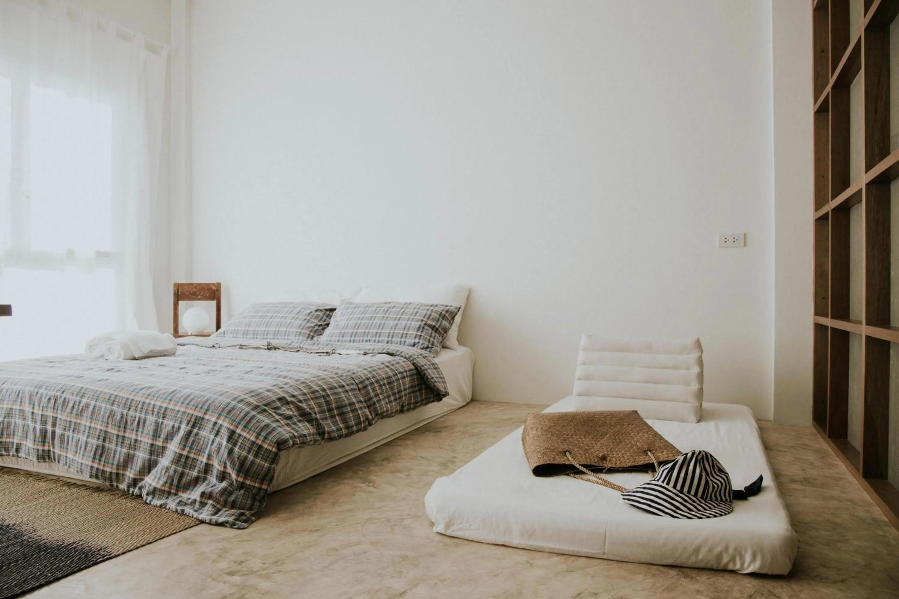 Bed in Baan Lek Villa