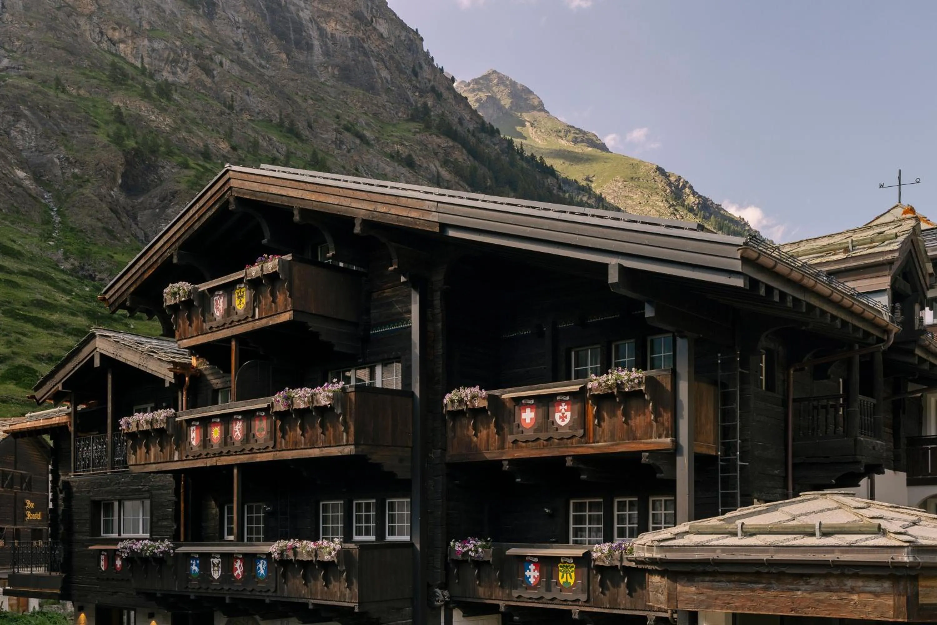 Property building in SCHLOSS Zermatt - CBD & Adaptogenic Spa and Sport Hotel