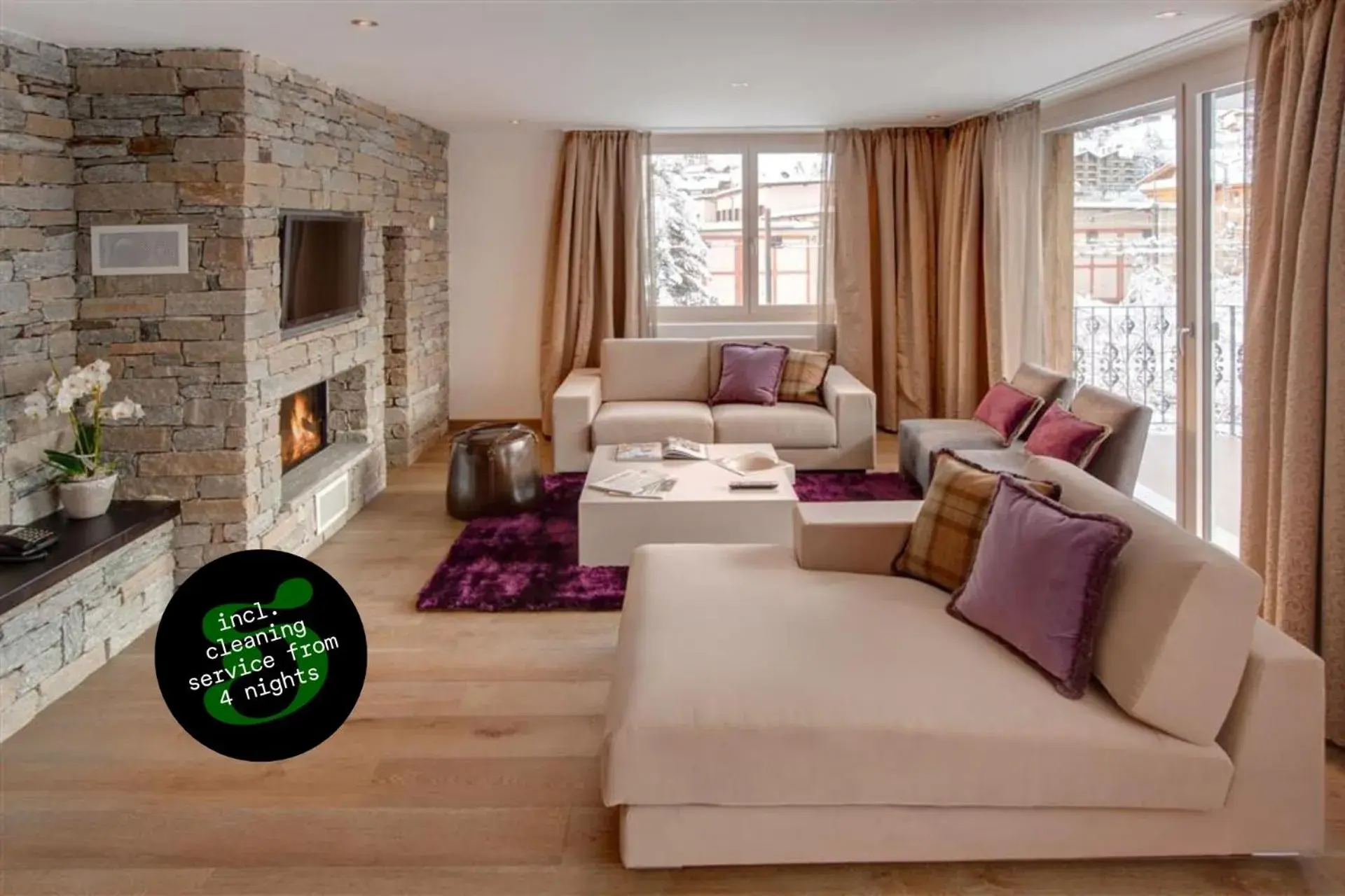 View Appartement in SCHLOSS Zermatt - CBD & Adaptogenic Spa and Sport Hotel View Appartement in SCHLOSS Zermatt - CBD & Adaptogenic Spa and Sport Hotel