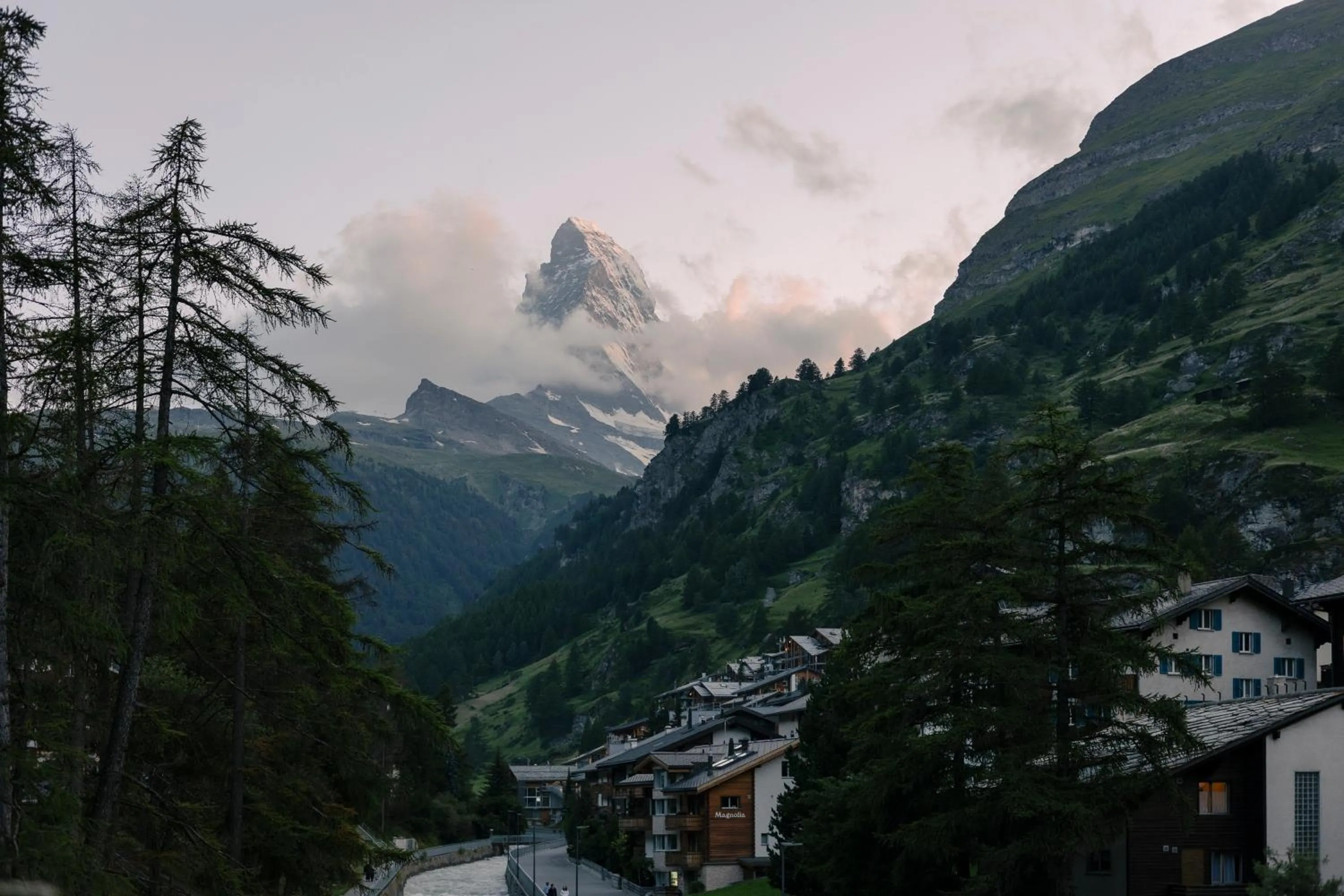 Nearby landmark in SCHLOSS Zermatt - CBD & Adaptogenic Spa and Sport Hotel