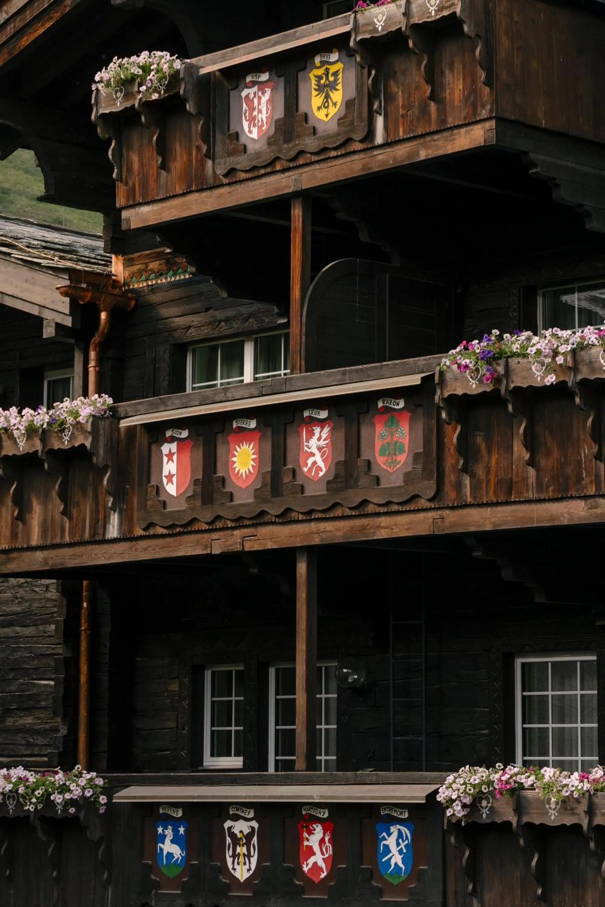 Property building in SCHLOSS Zermatt - CBD & Adaptogenic Spa and Sport Hotel