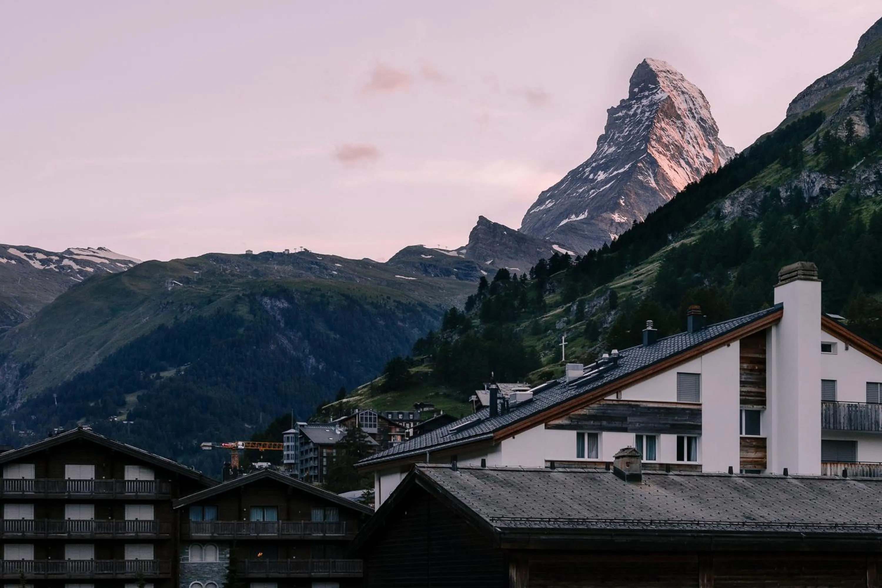 Nearby landmark in SCHLOSS Zermatt - CBD & Adaptogenic Spa and Sport Hotel