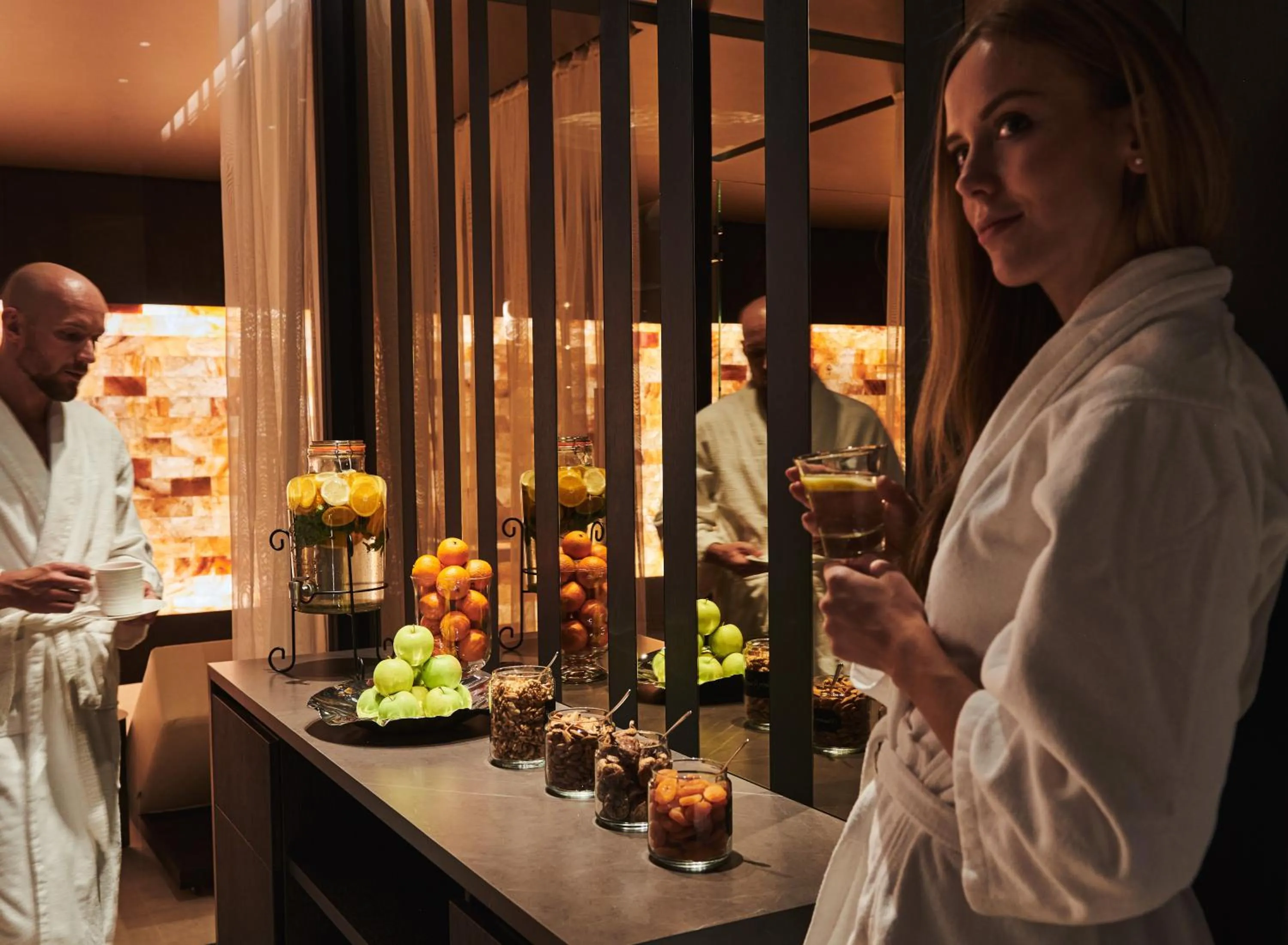 Spa and wellness centre/facilities in SCHLOSS Zermatt - CBD & Adaptogenic Spa and Sport Hotel