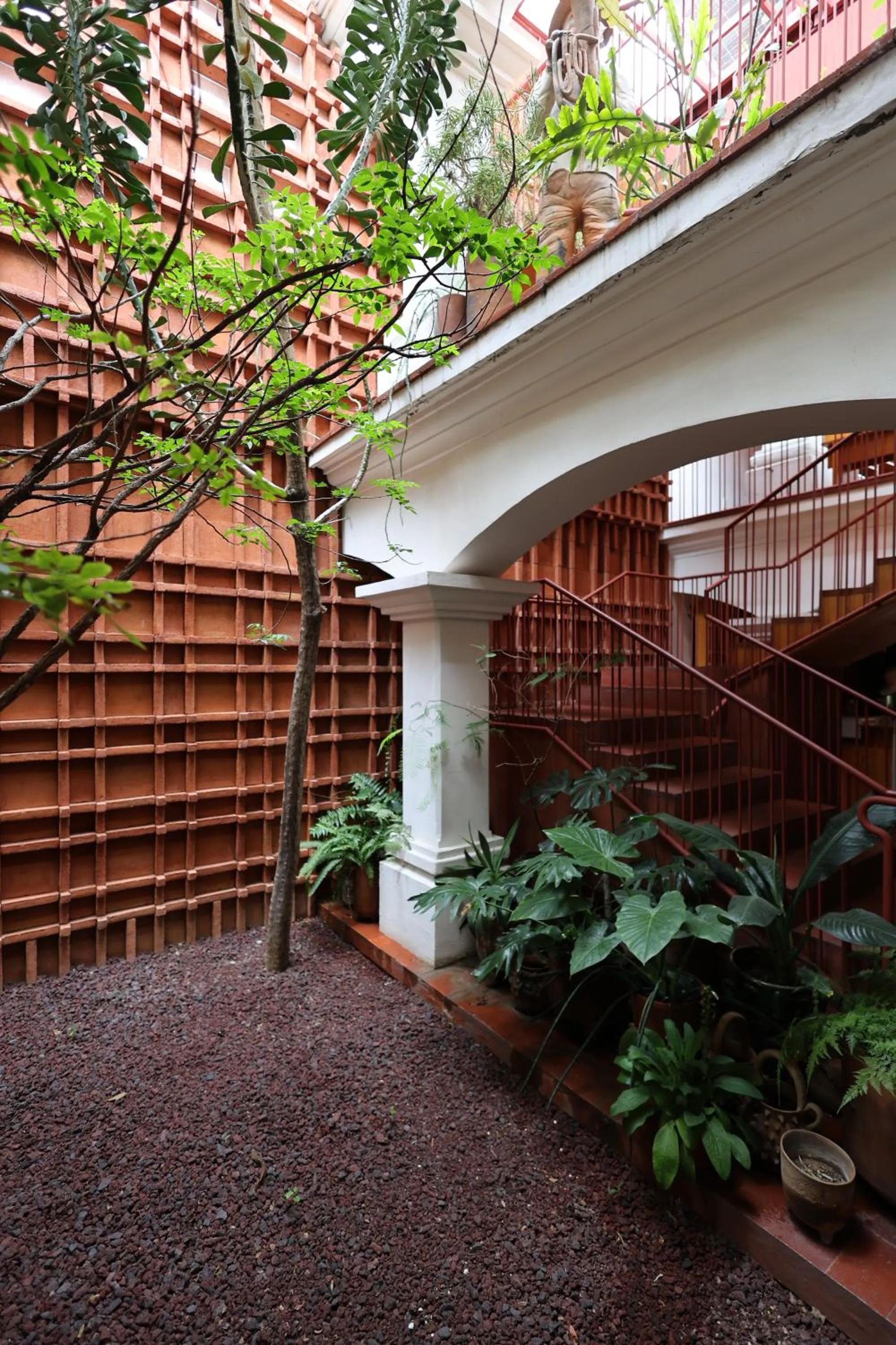 Patio in Hotel Ayook