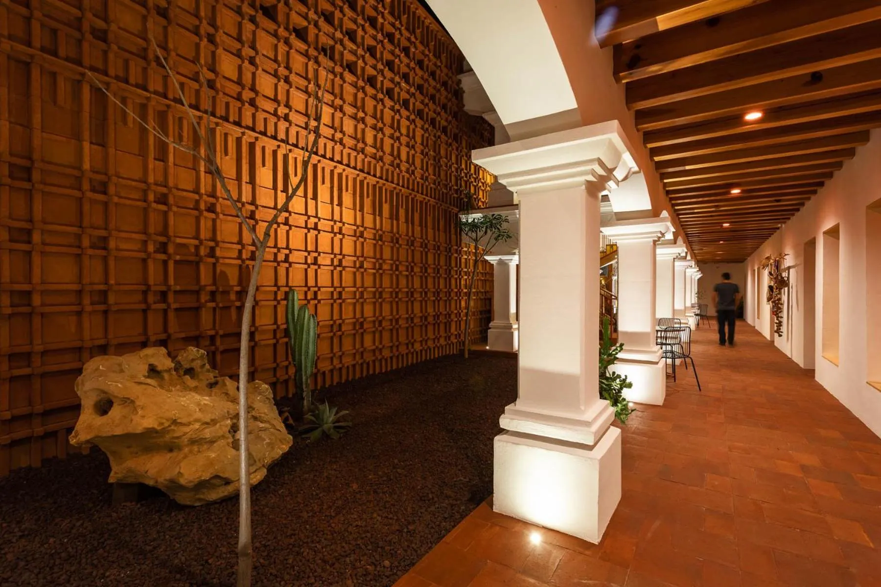 Patio in Hotel Ayook