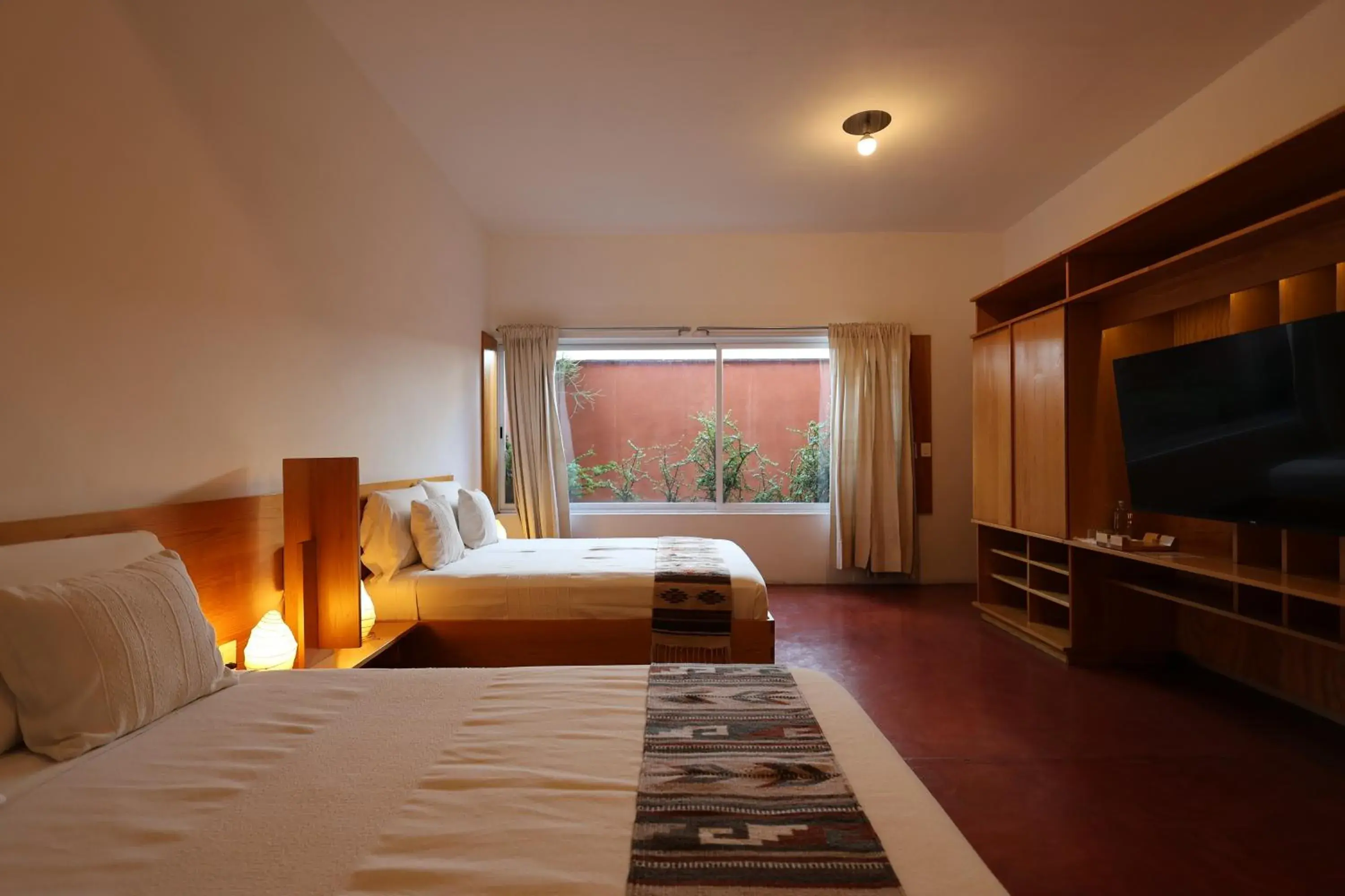 Double Room with Two Double Beds in Hotel Ayook Double Room with Two Double Beds in Hotel Ayook