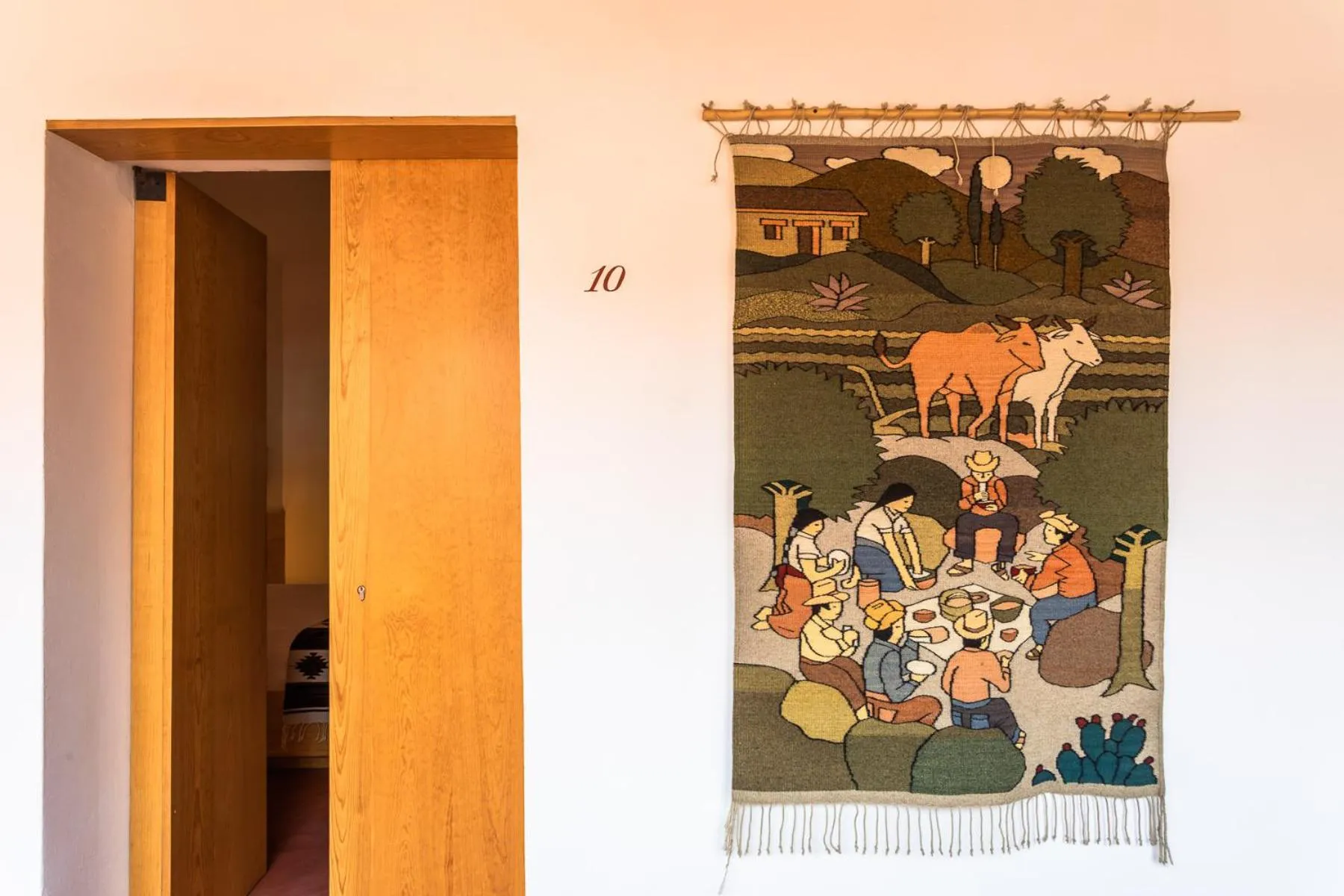 Decorative detail in Hotel Ayook