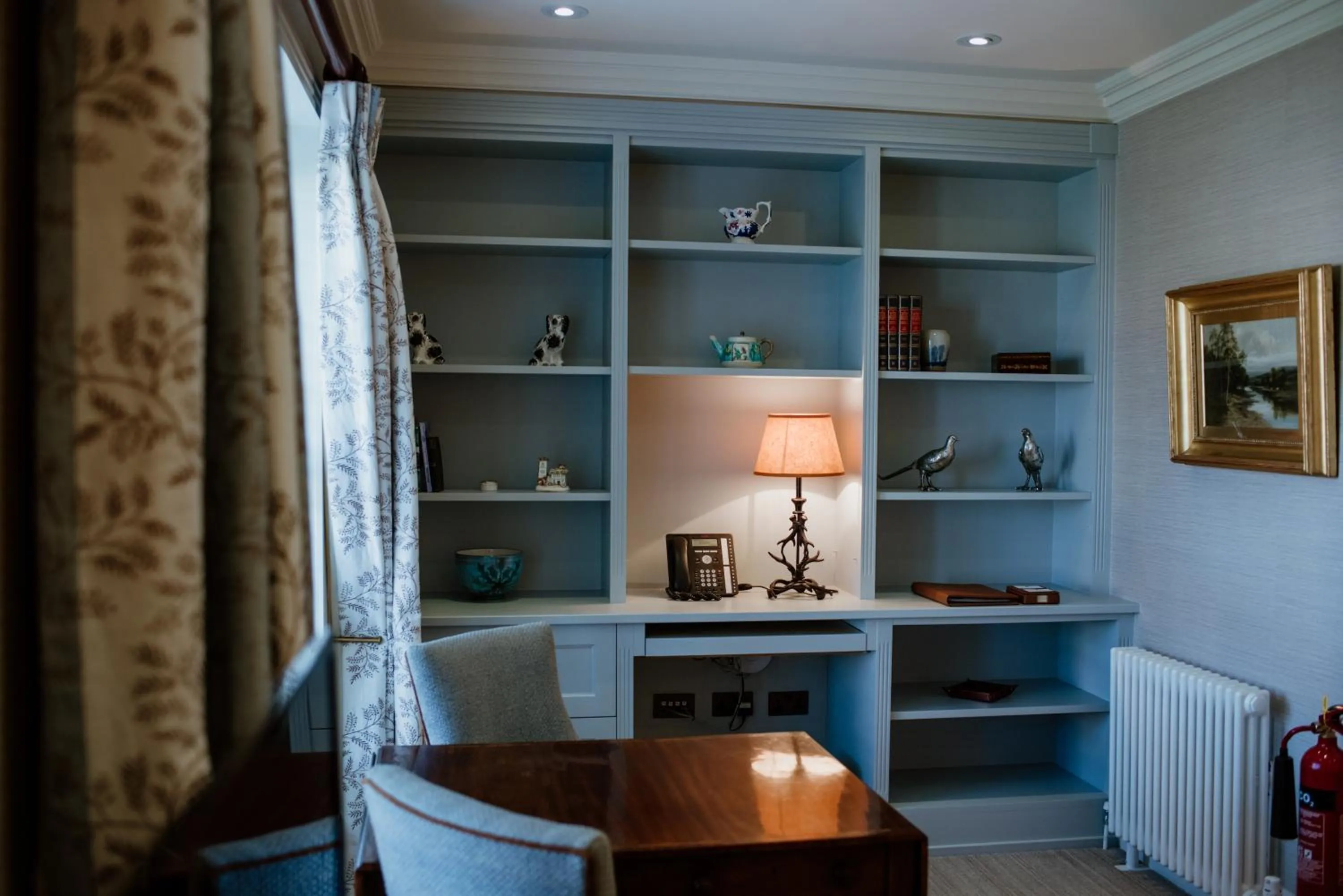 Living room in Links House at Royal Dornoch