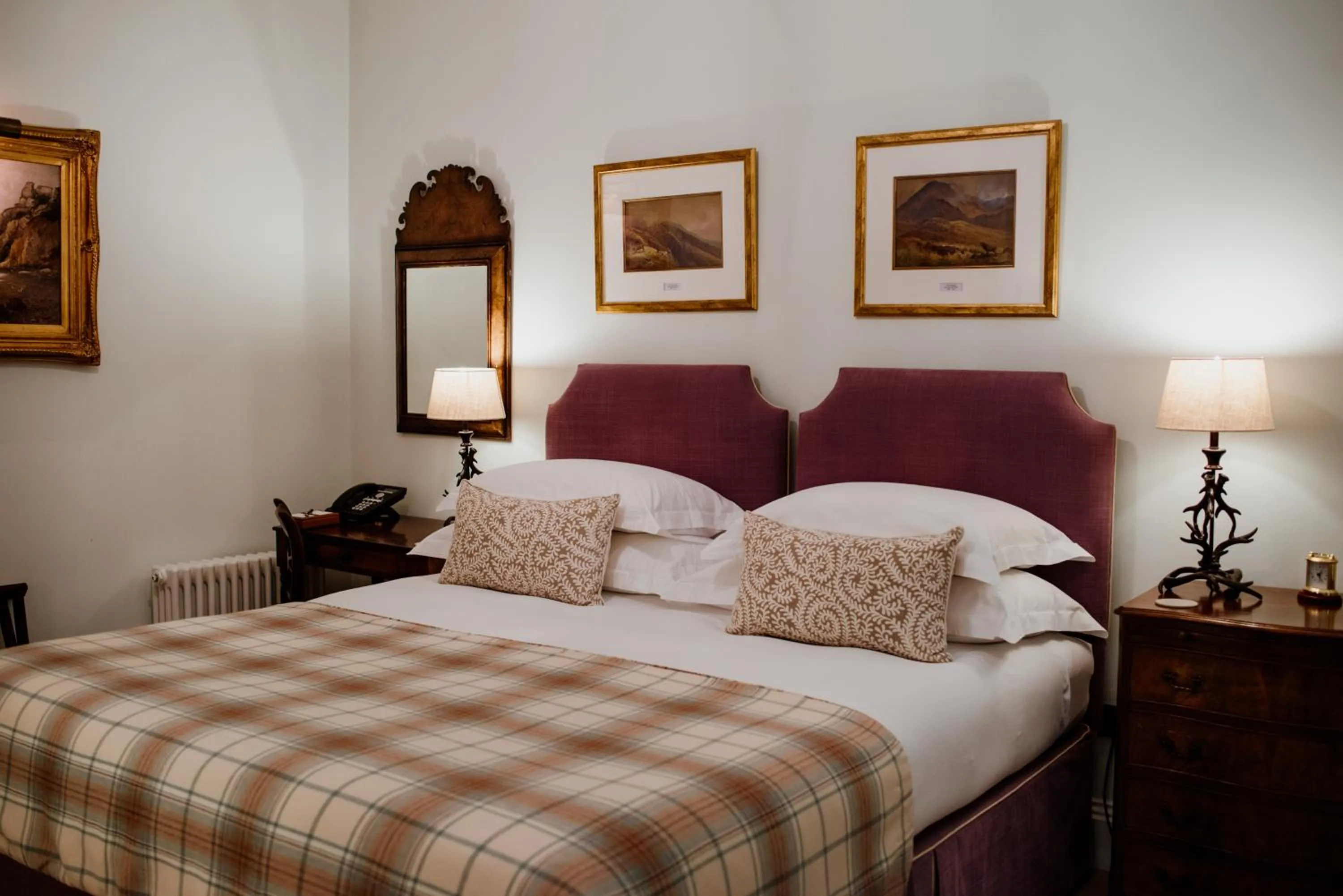Bedroom, Bed in Links House at Royal Dornoch