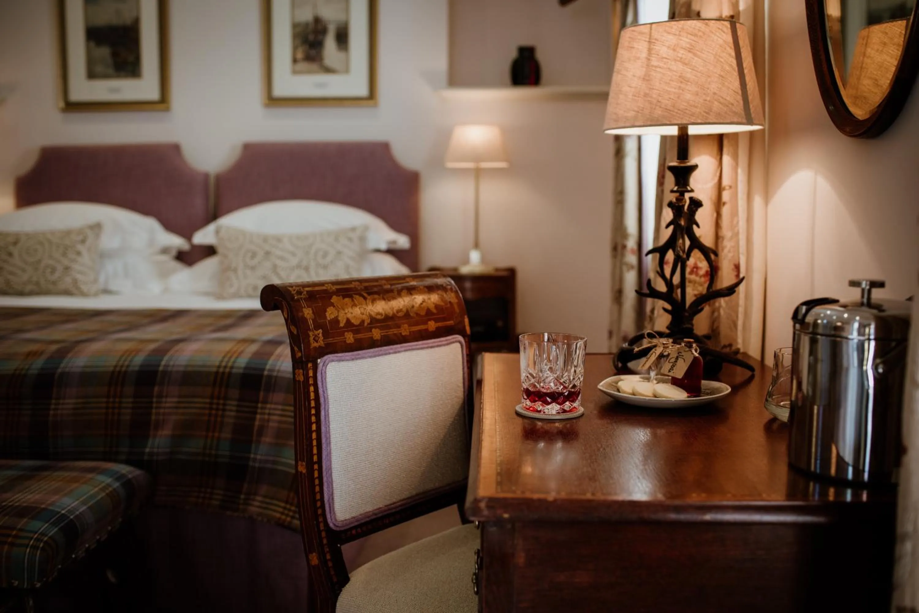 Bedroom, Bed in Links House at Royal Dornoch