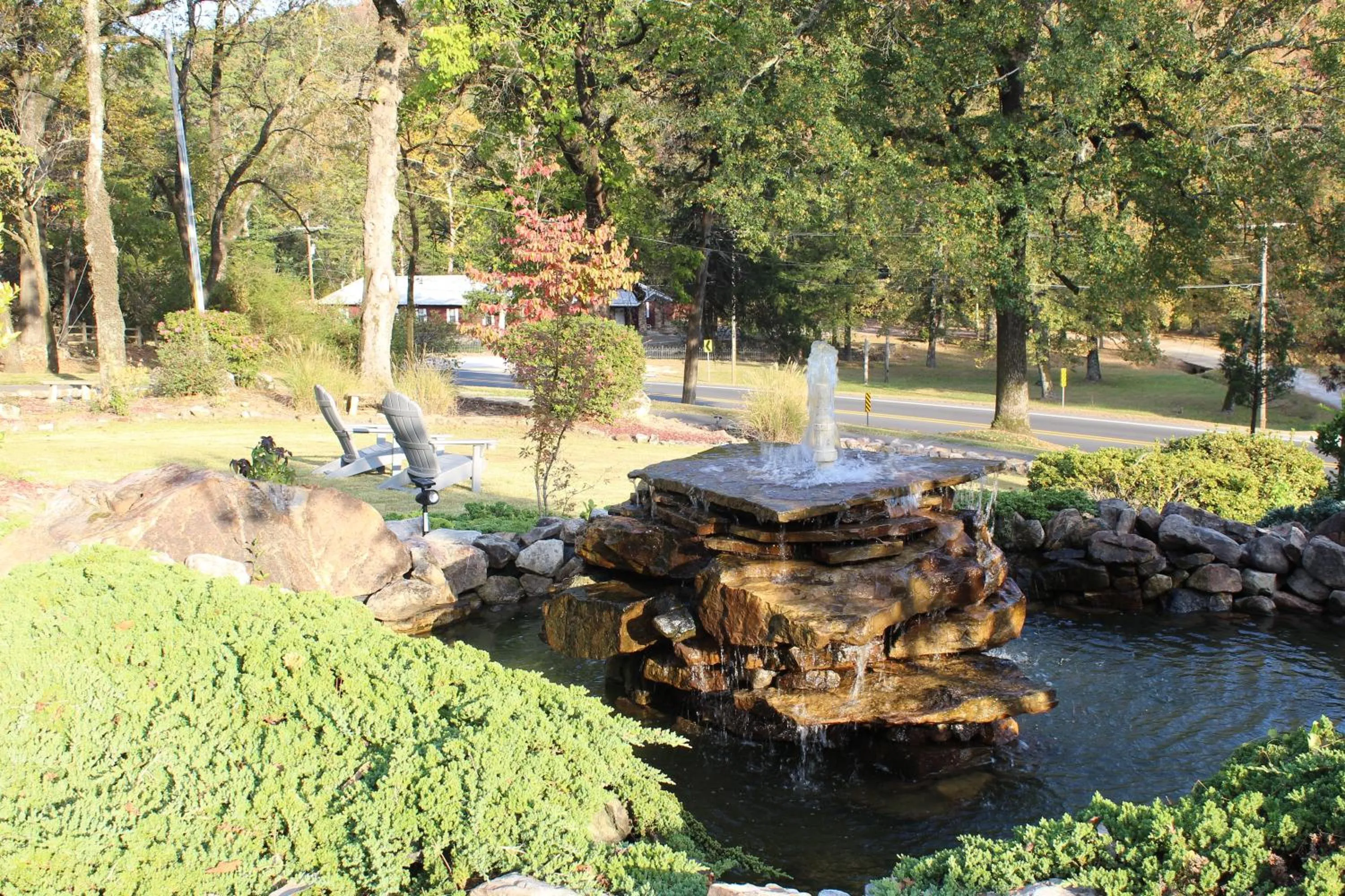 Property building in Hilltop Manor B&B