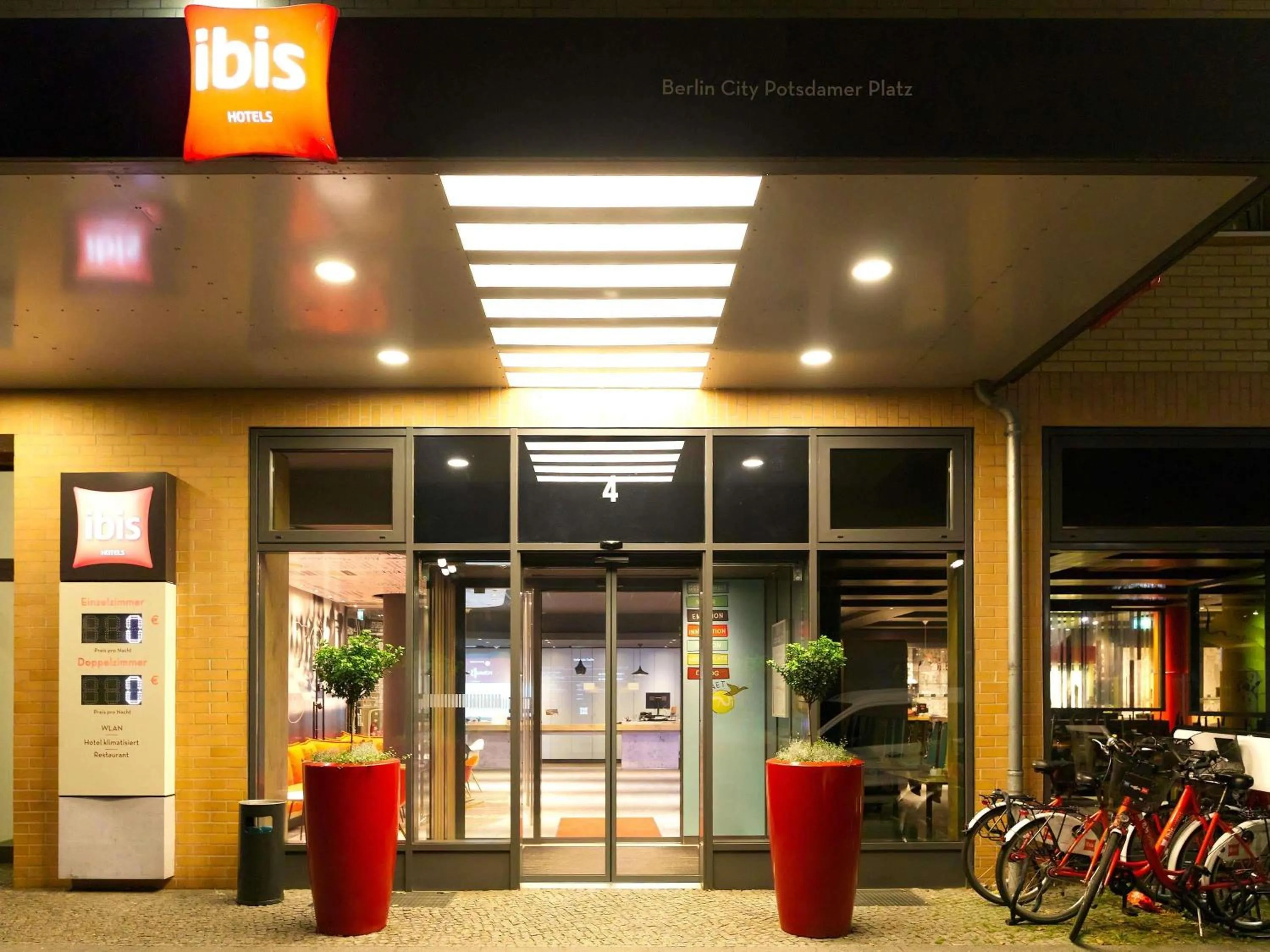 Property building in ibis Berlin City Potsdamer Platz