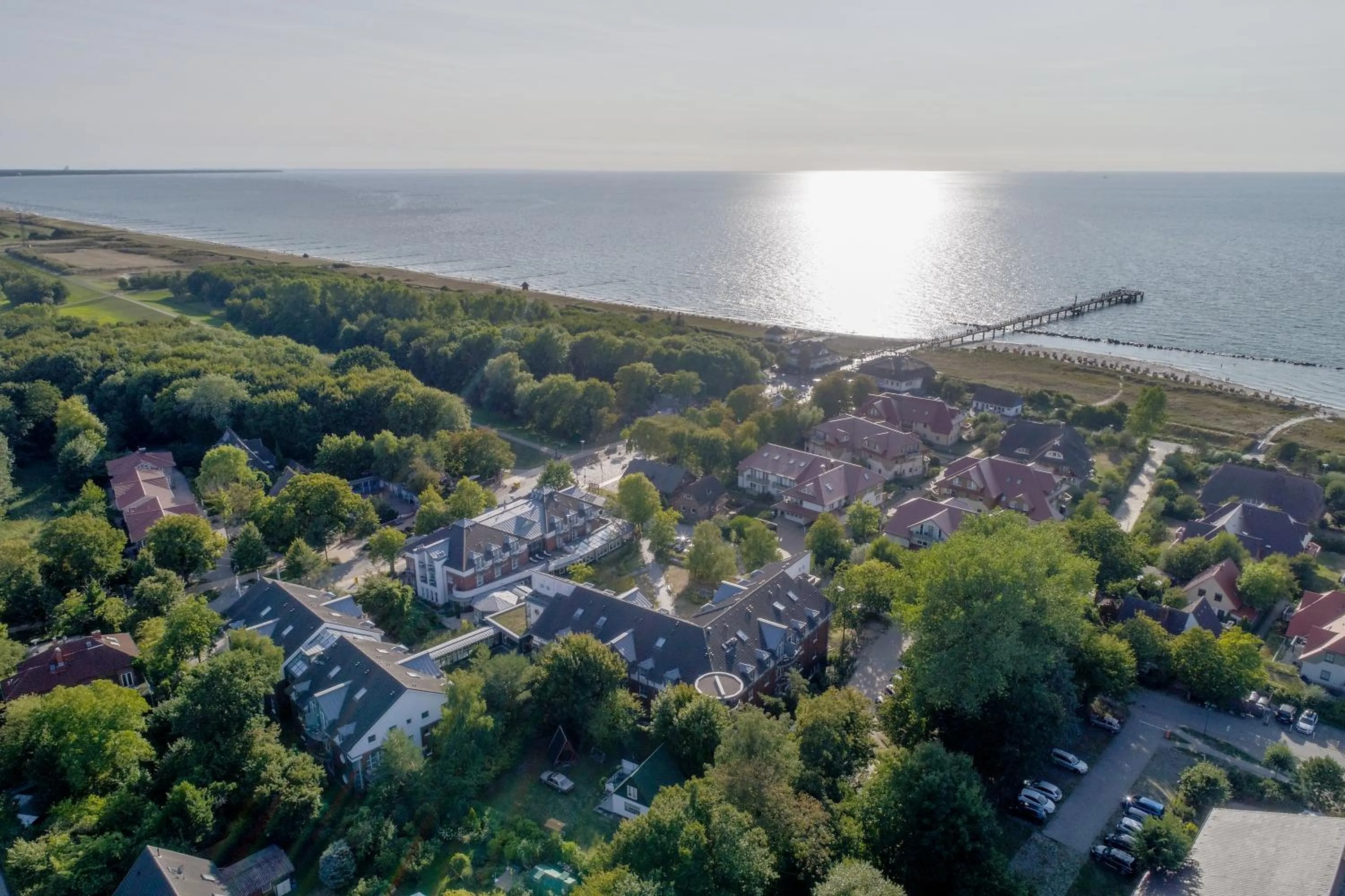 Bird's eye view in Dorint Strandresort & Spa Ostseebad Wustrow