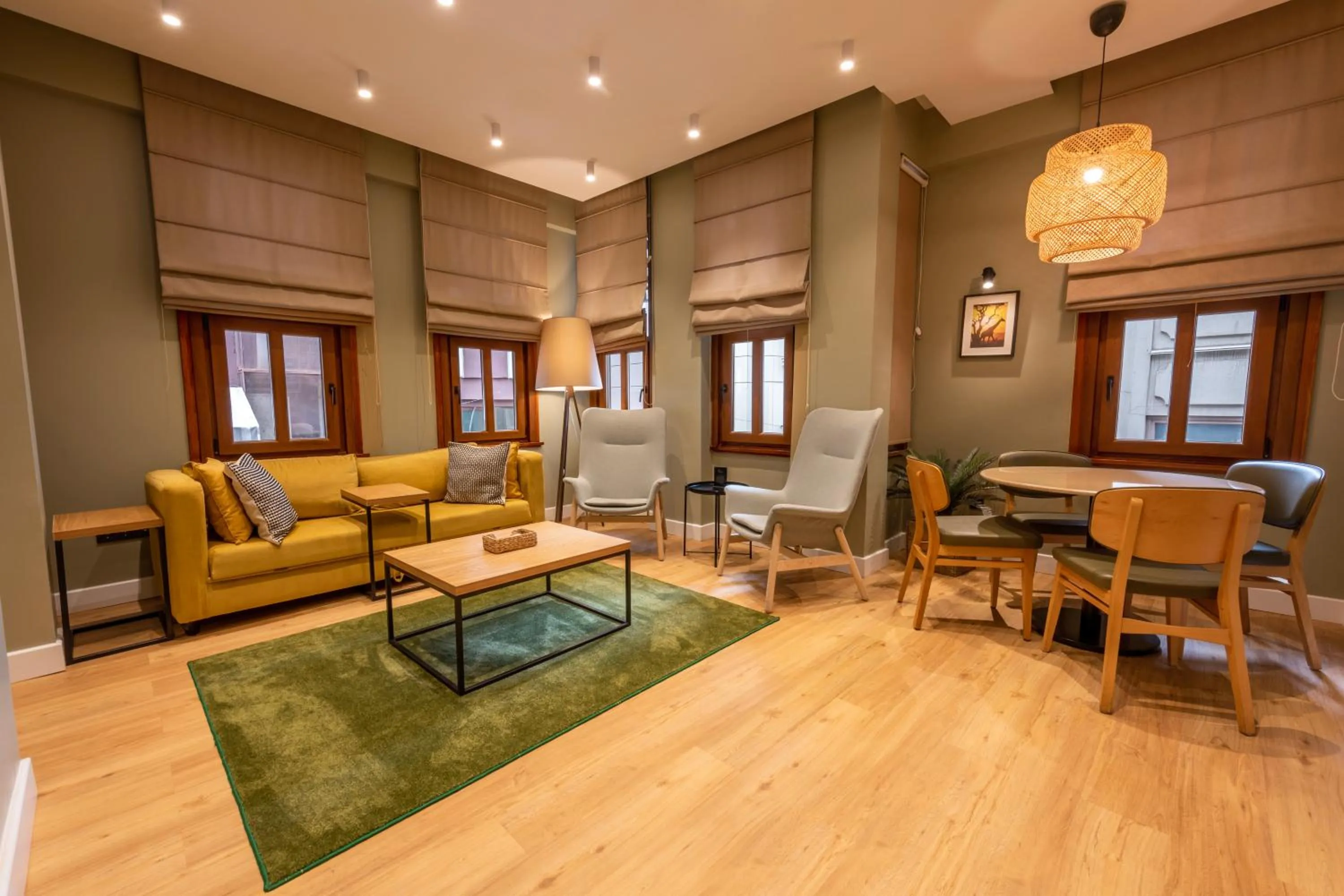 Seating area in Bguest Pera Suites