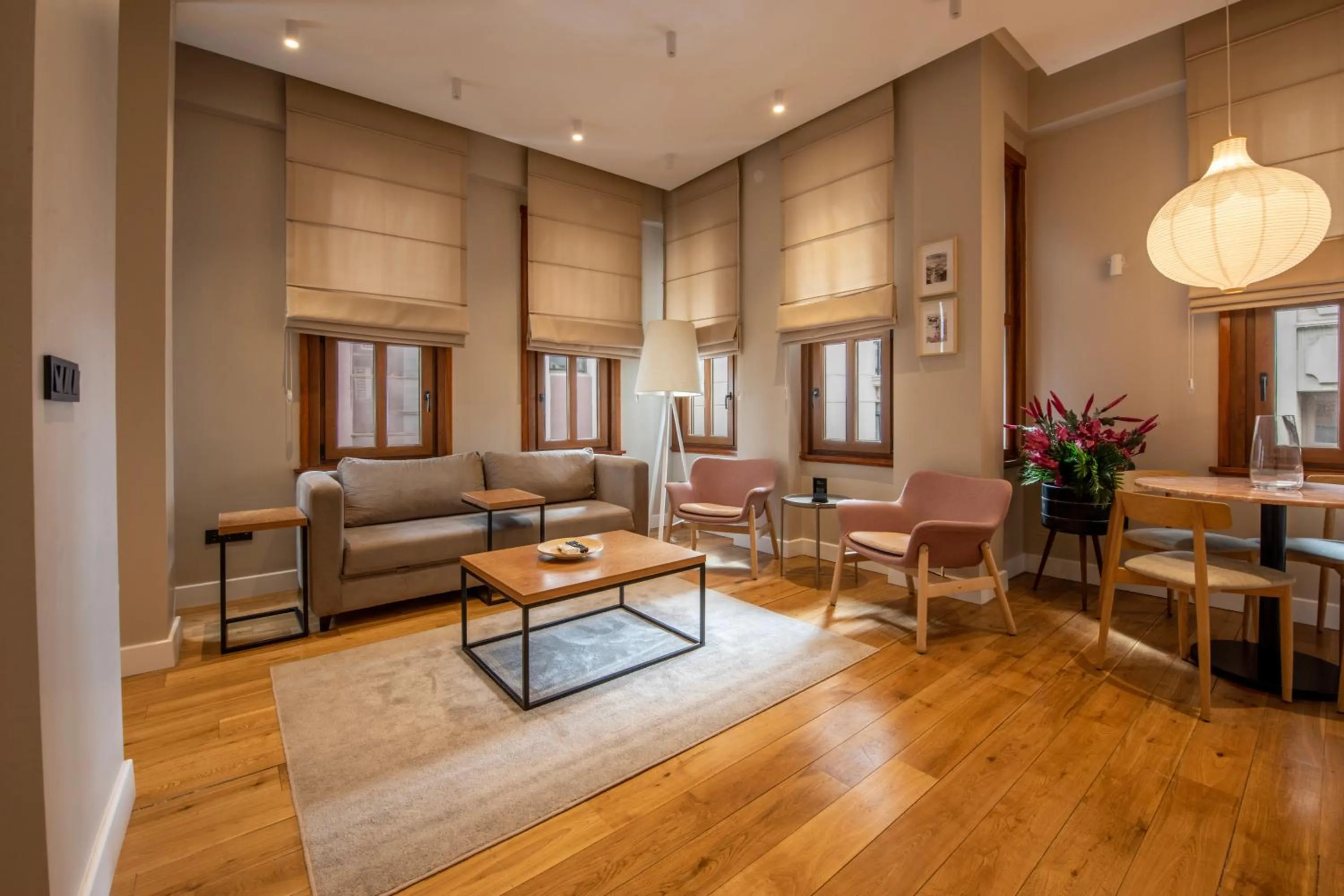 Seating area in Bguest Pera Suites