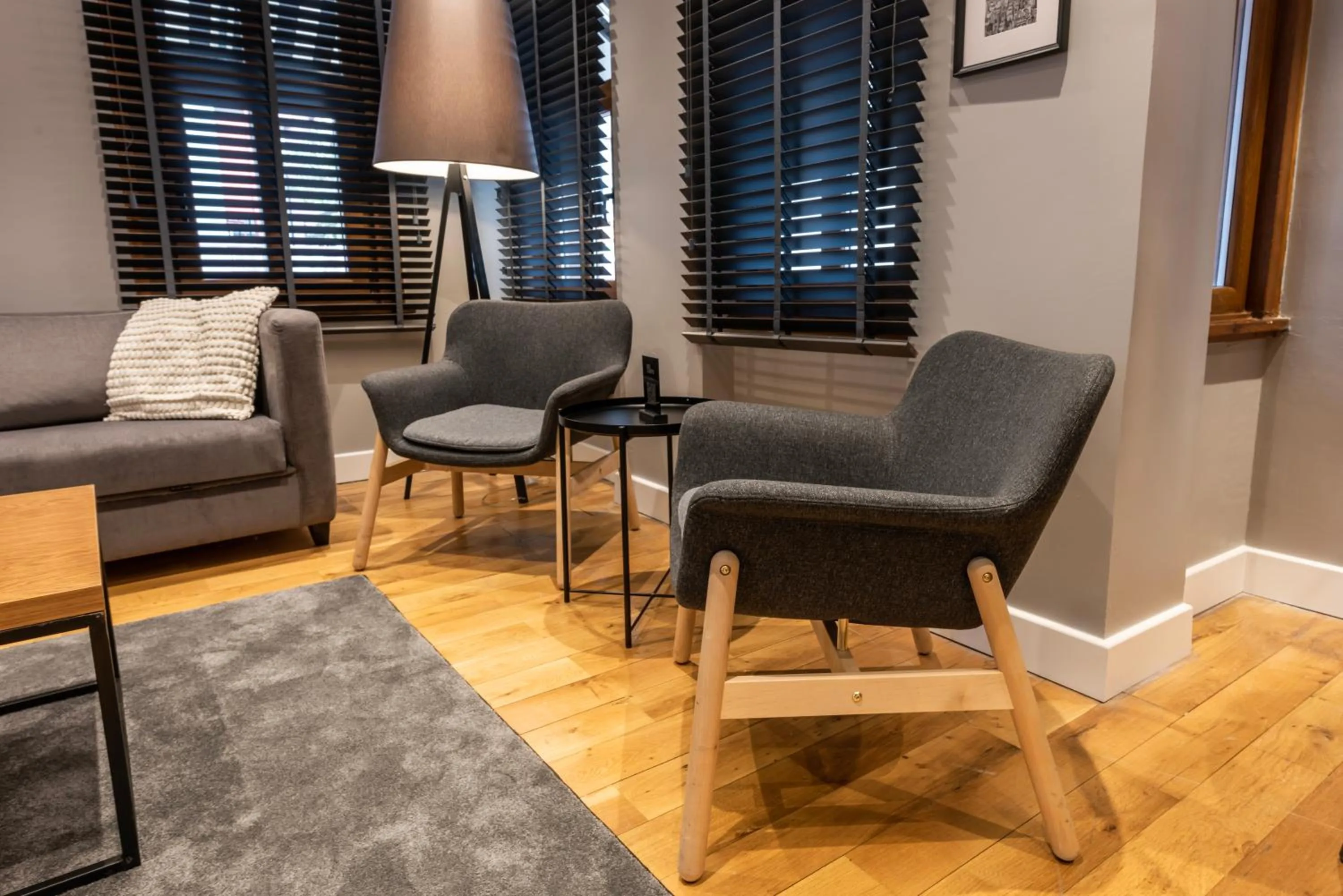 Seating area in Bguest Pera Suites