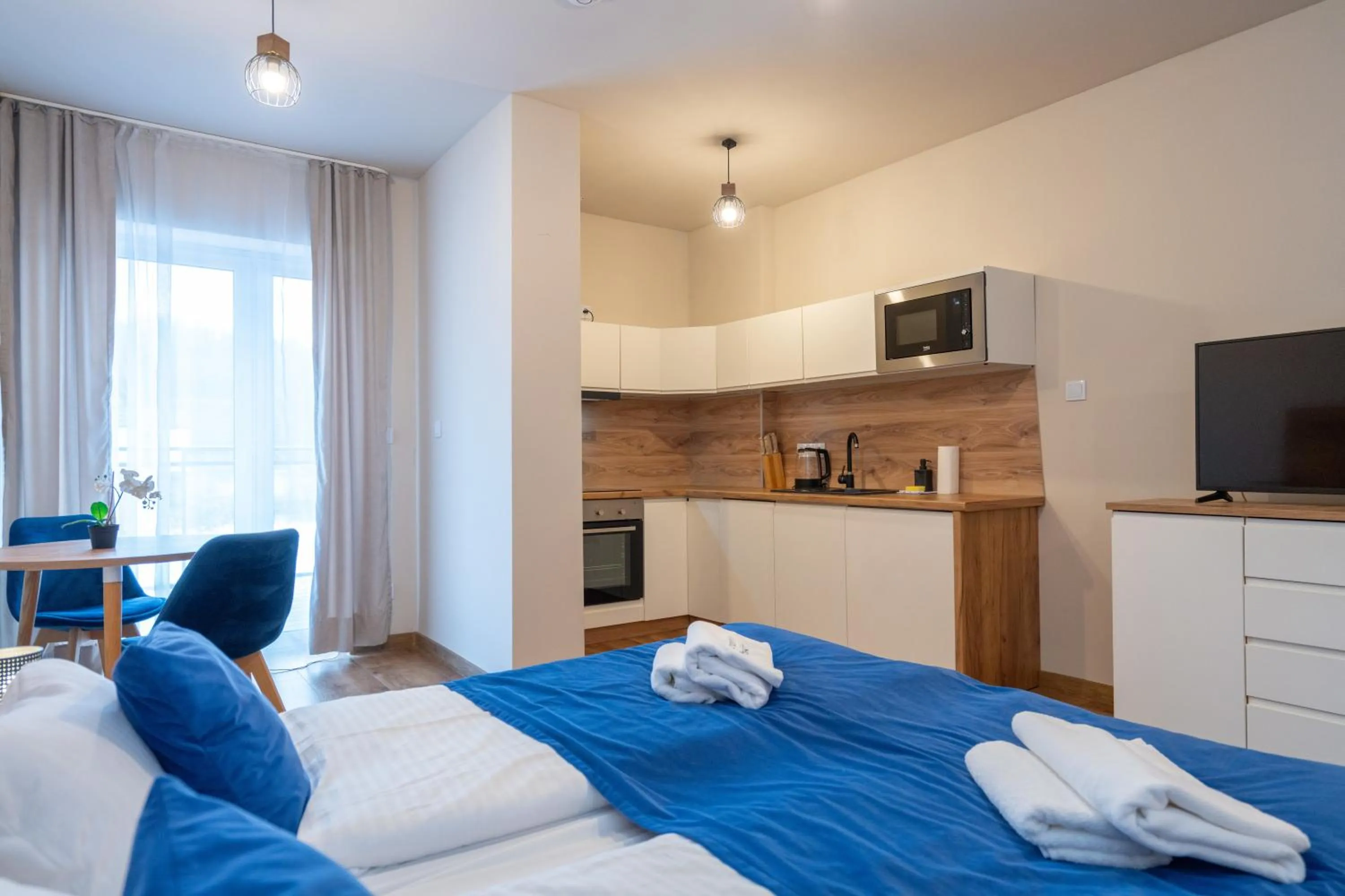Bed in Apartamenty Pruskie