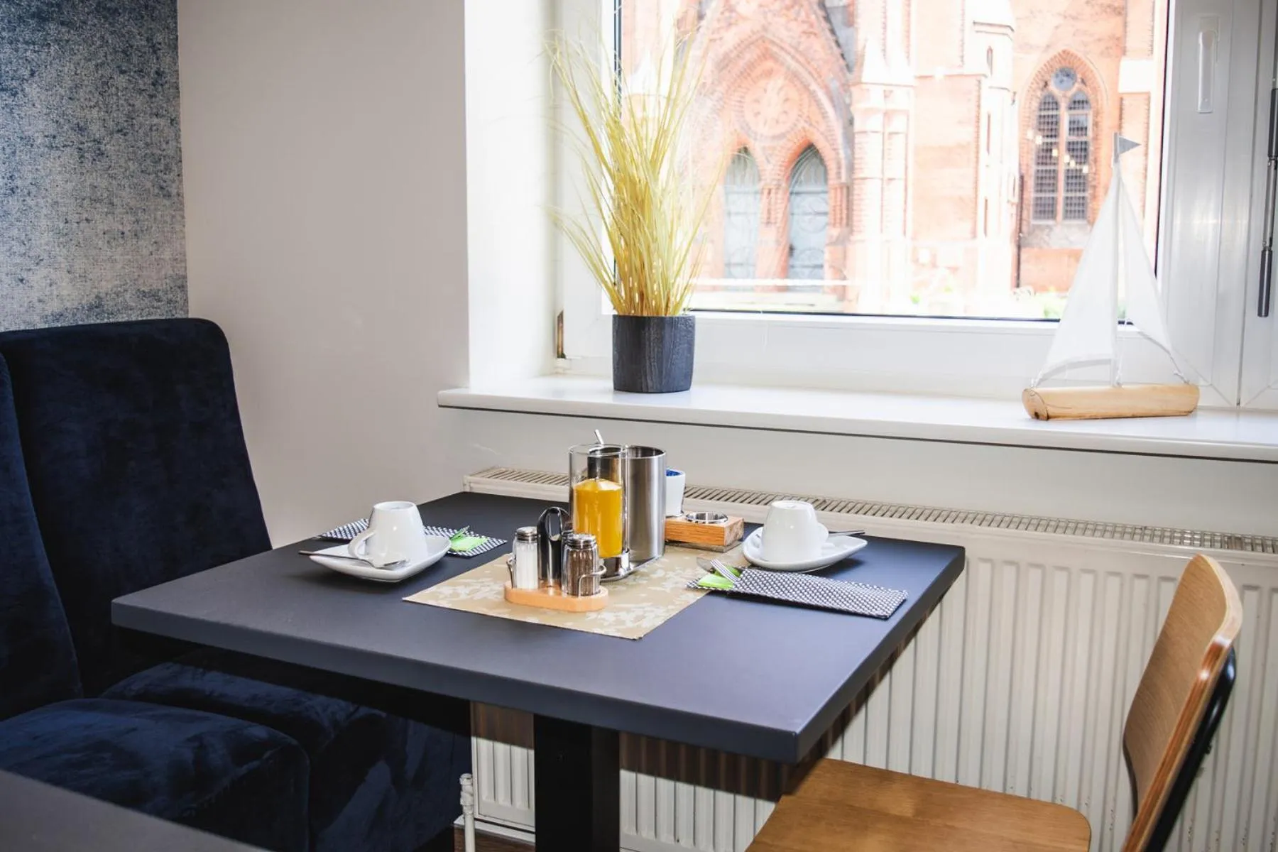 Seating area in City Hotel
