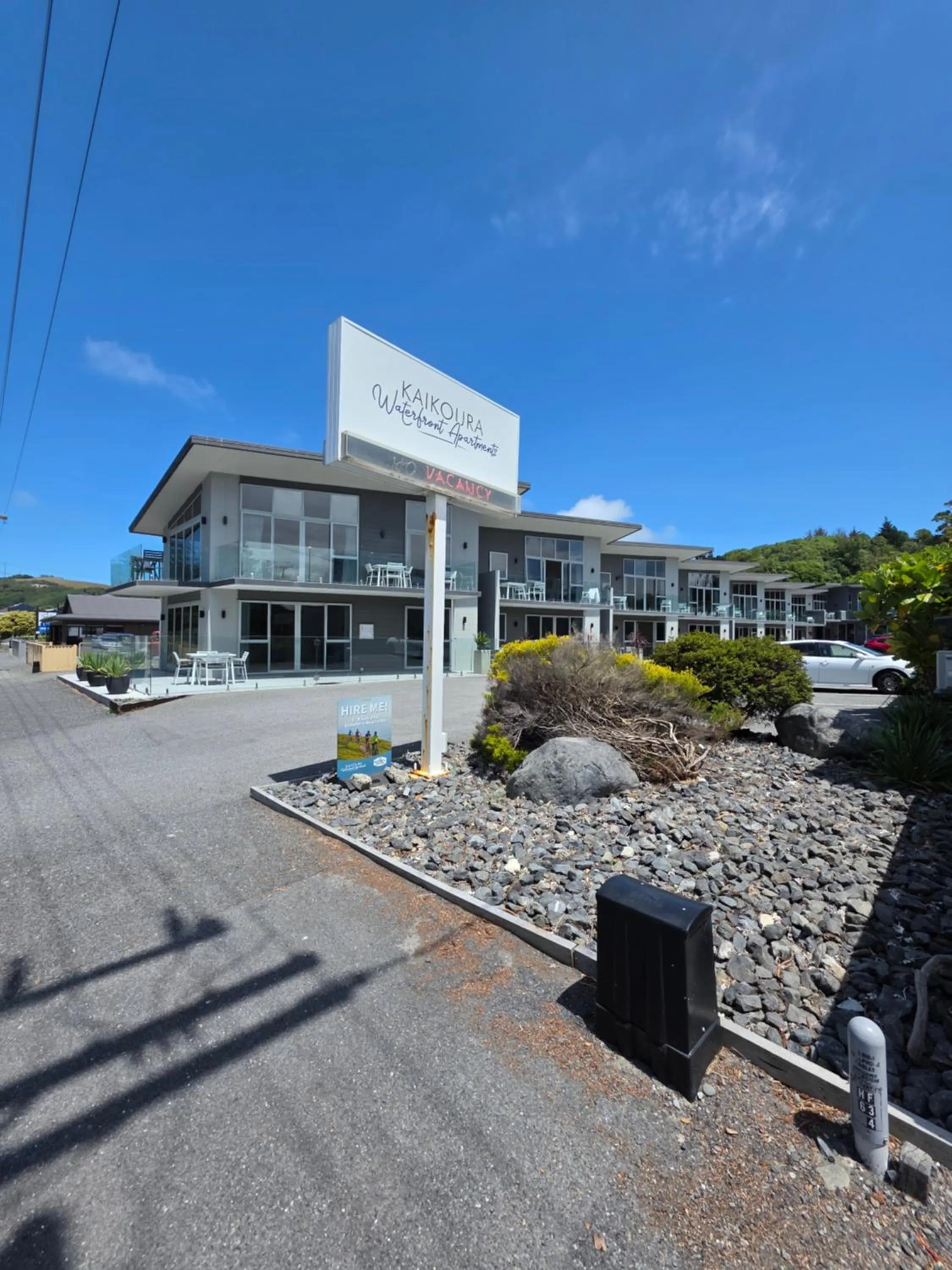Property building in Kaikoura Waterfront Apartments