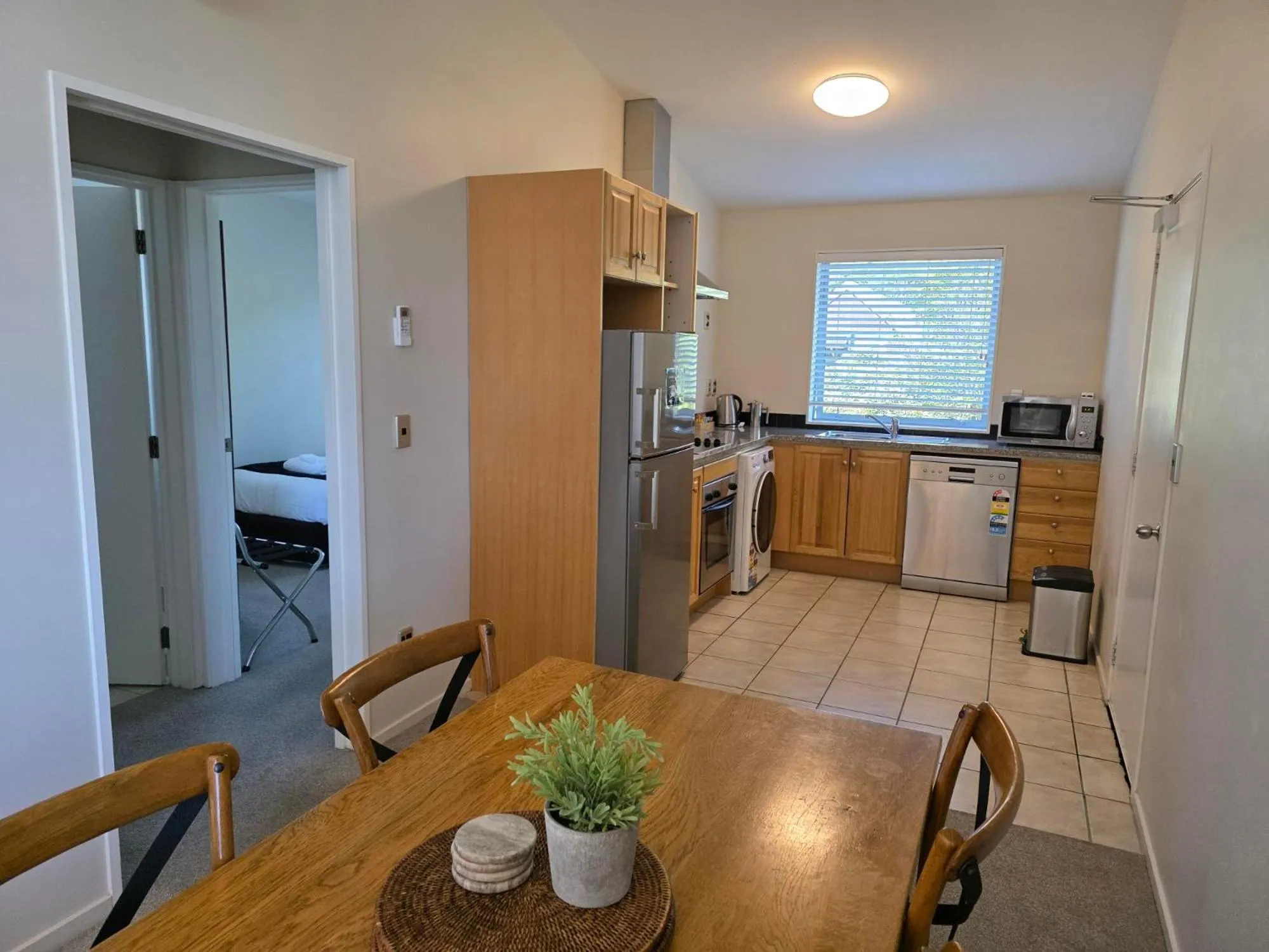 Kitchen or kitchenette in Kaikoura Waterfront Apartments