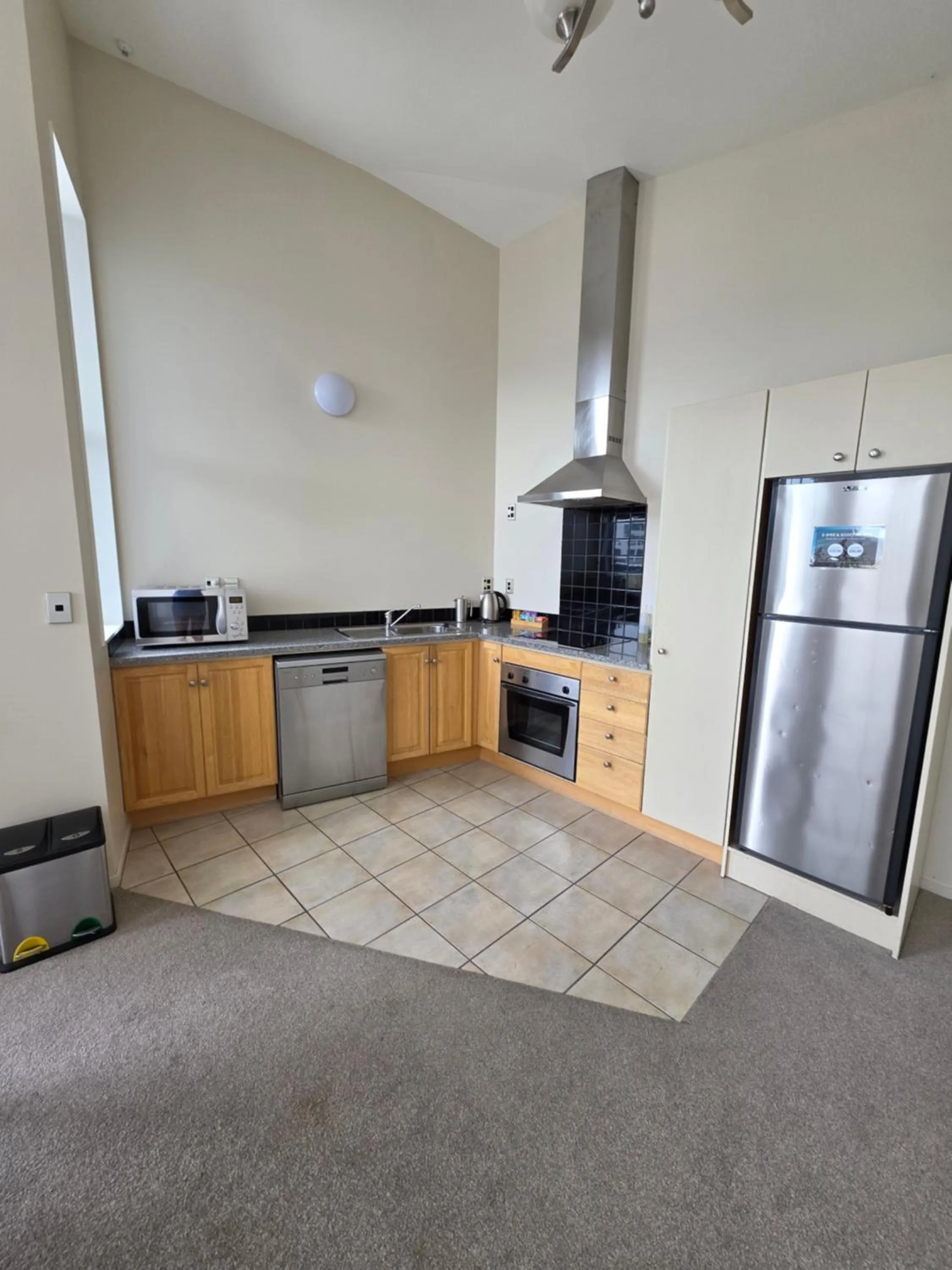 Kitchen or kitchenette in Kaikoura Waterfront Apartments