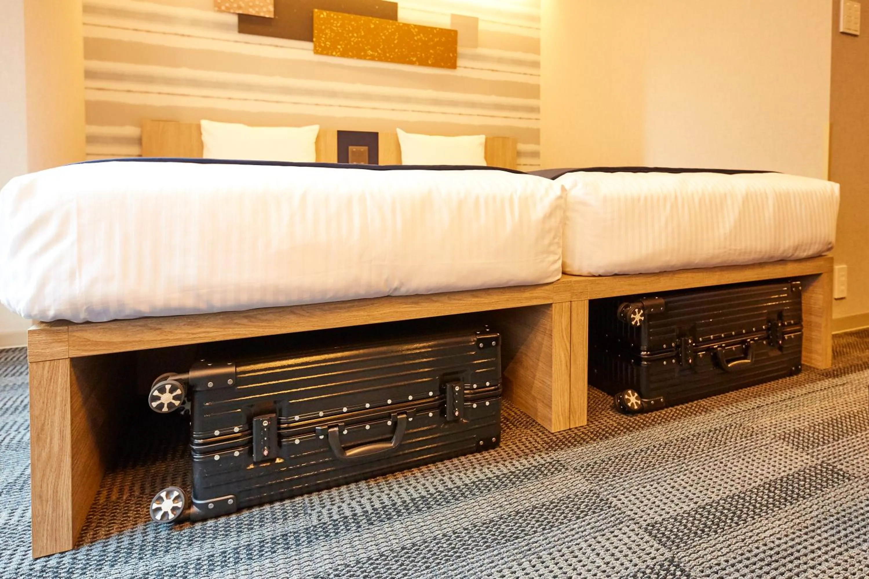 Bed in MONday Apart Premium HAMAMATSUCHO