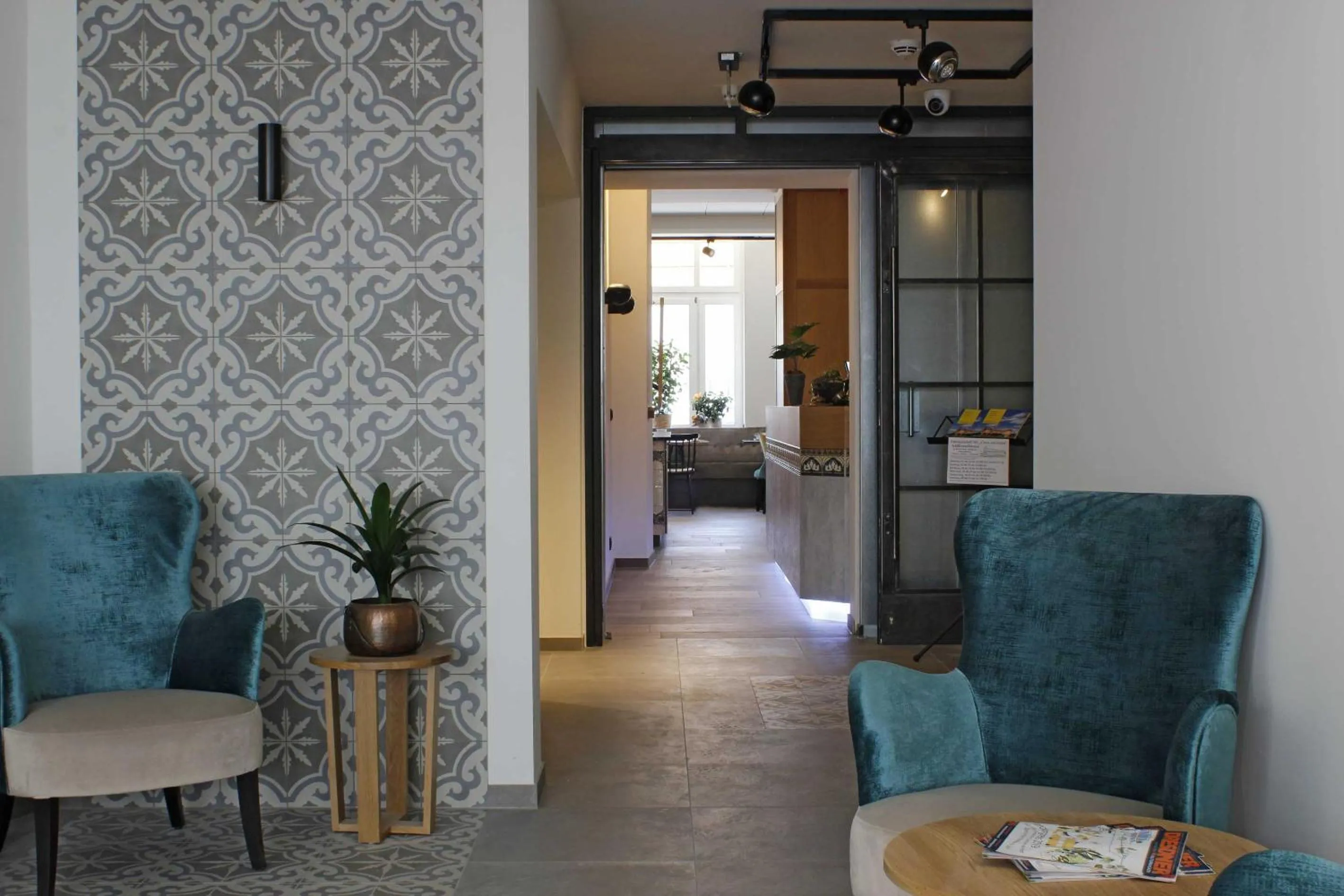 Lobby or reception in Hotel Ross