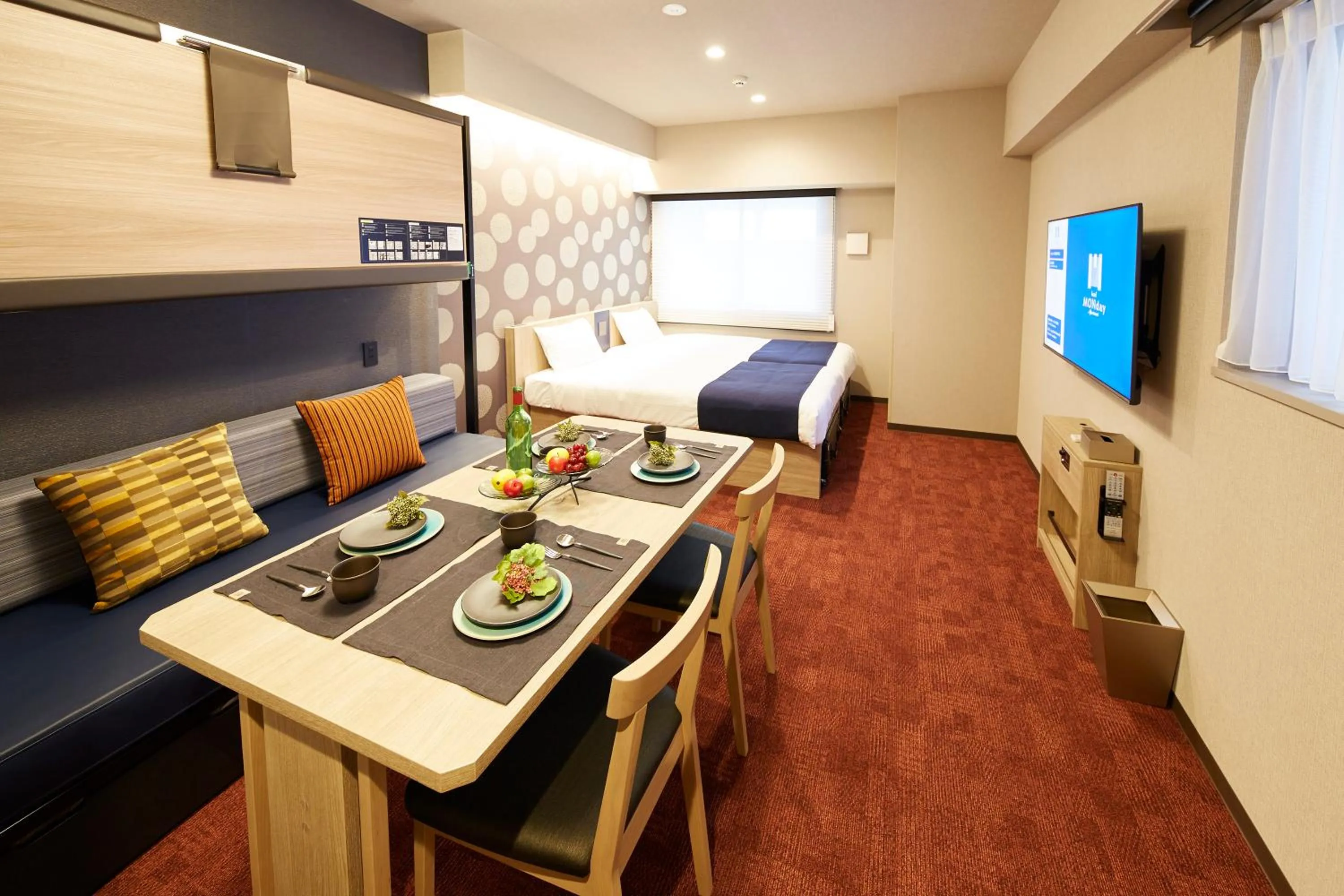 Photo of the whole room in MONday Apart Premium 日本橋