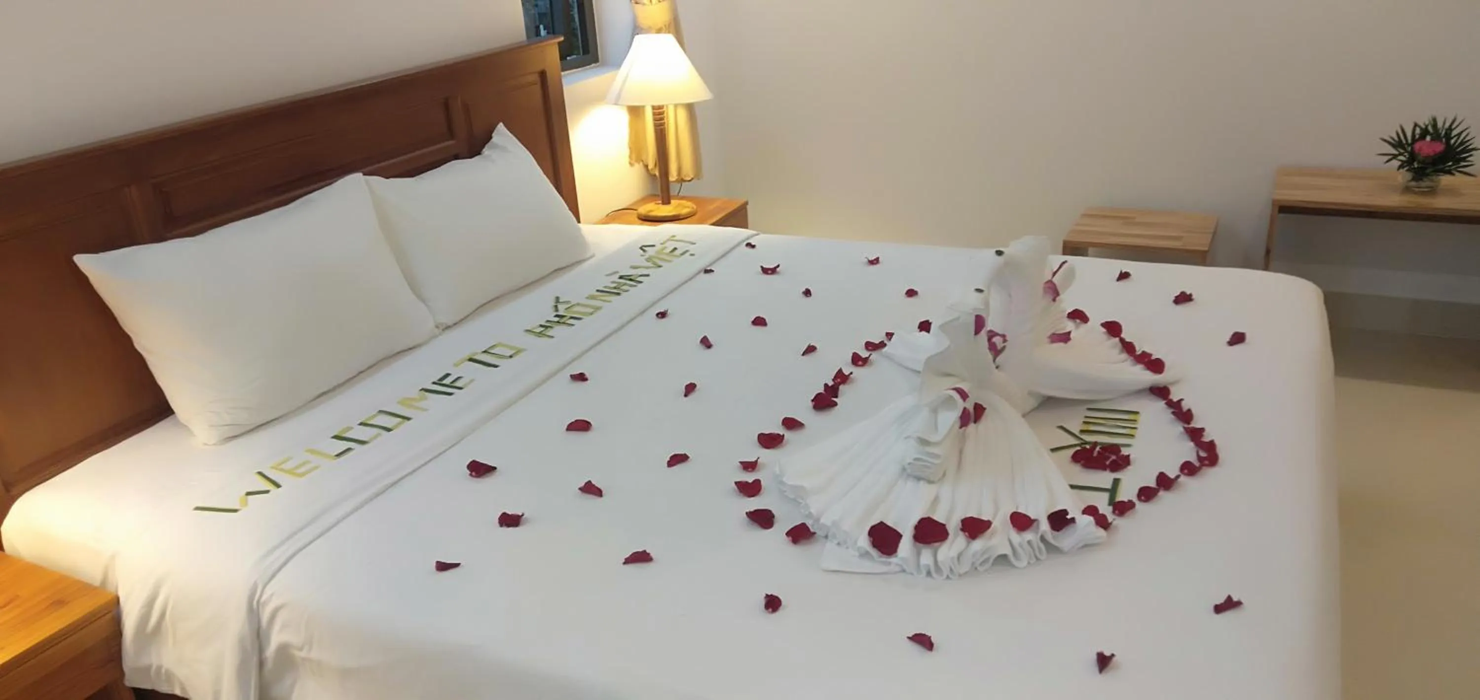 Bed in Hoi An Town Of Viet House Homestay