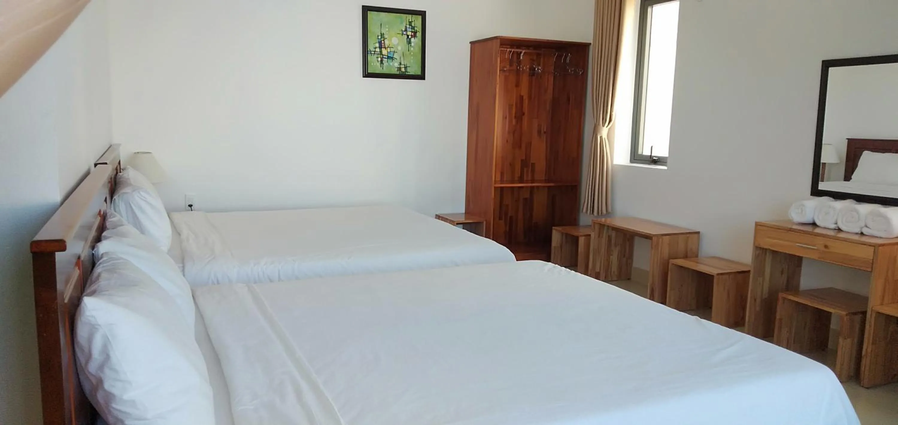 Bed in Hoi An Town Of Viet House Homestay