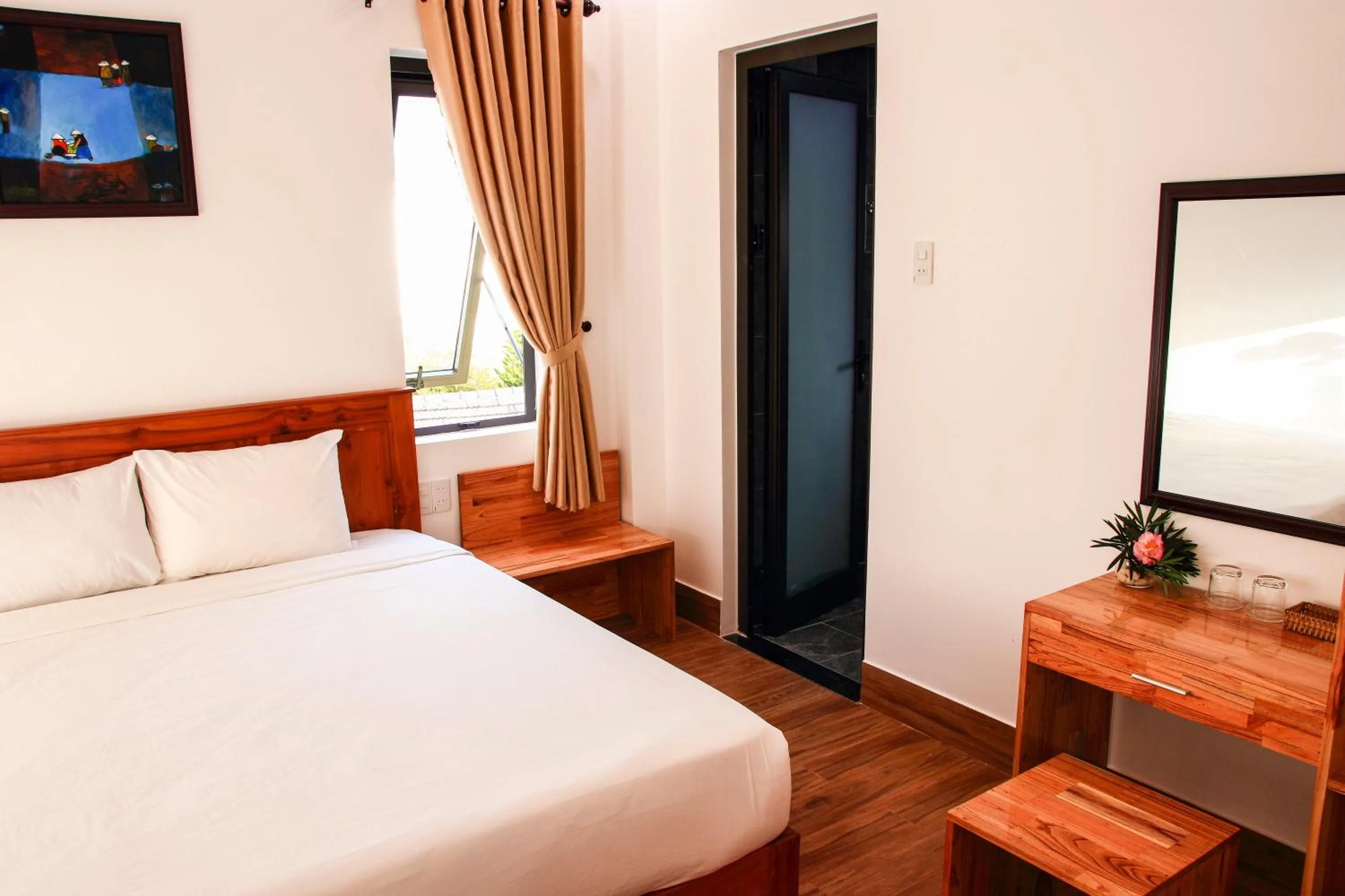 Bed in Hoi An Town Of Viet House Homestay