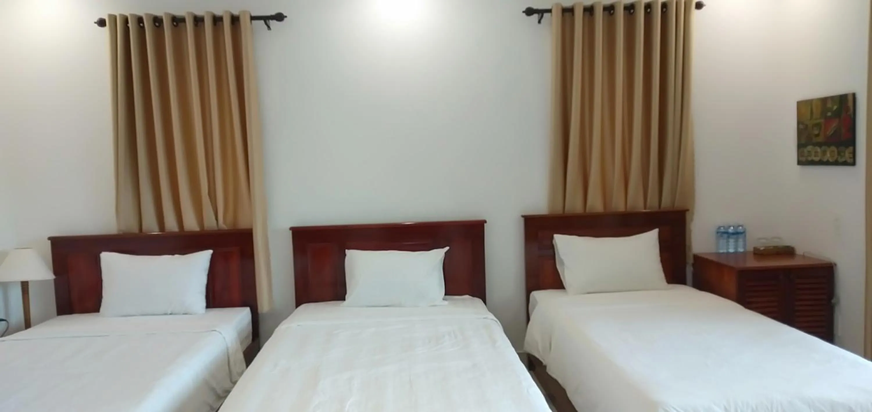 Bed in Hoi An Town Of Viet House Homestay