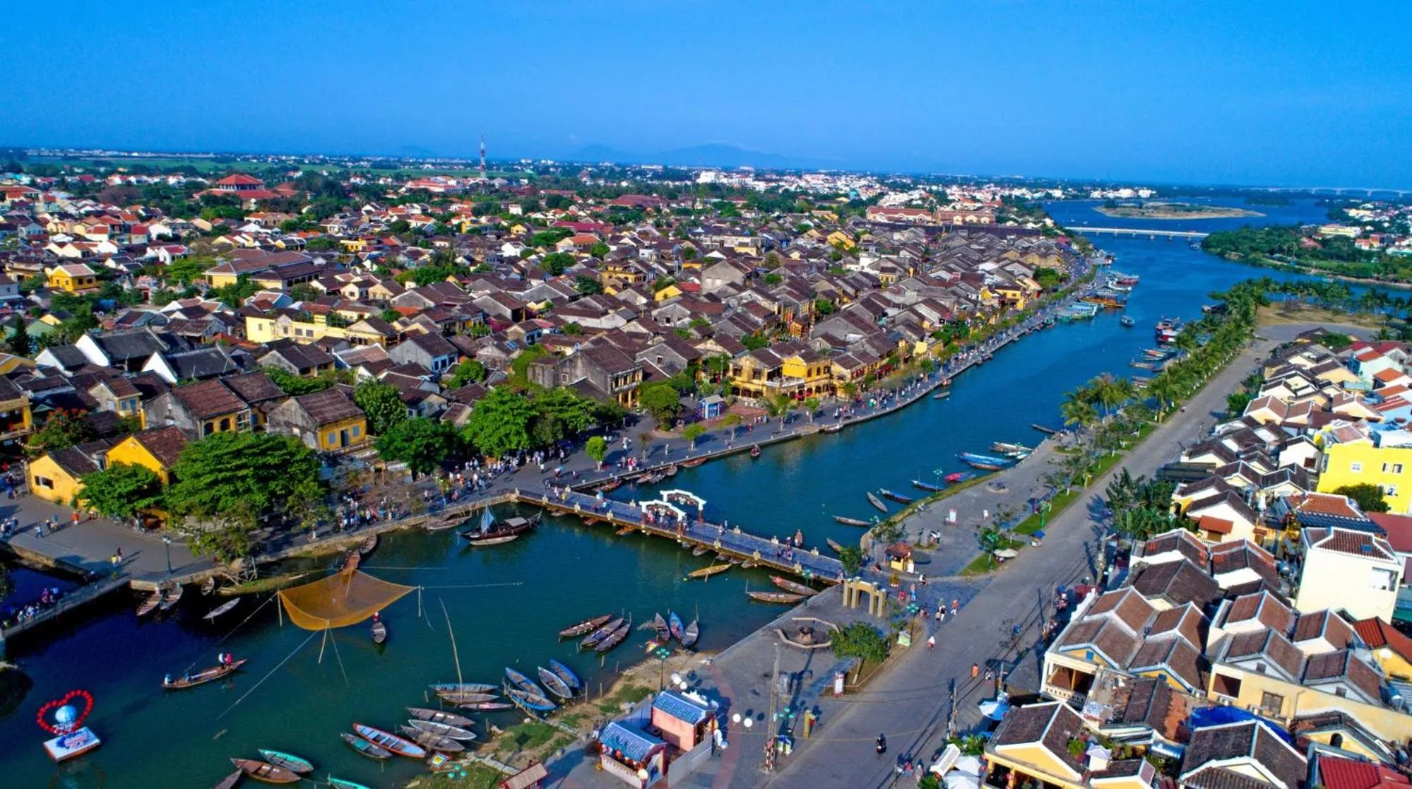 Bird's eye view in Hoi An Town Of Viet House Homestay