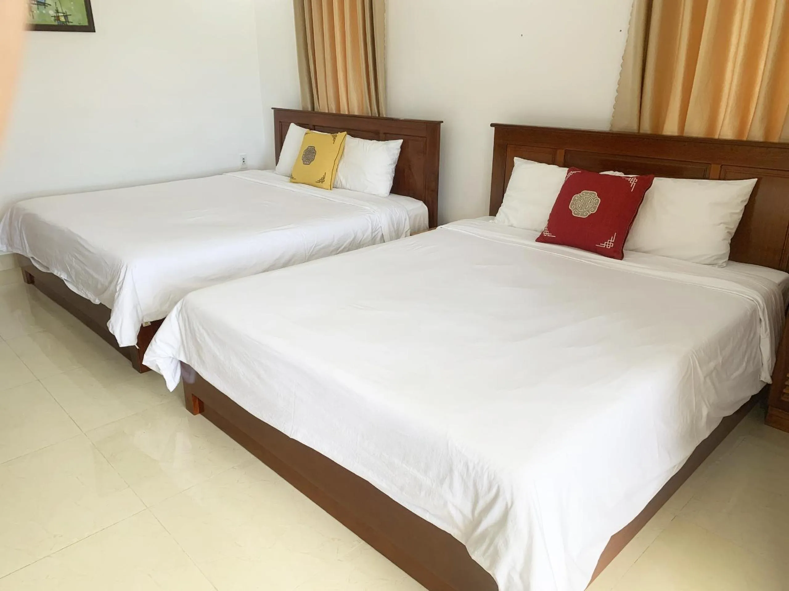 Bed in Hoi An Town Of Viet House Homestay