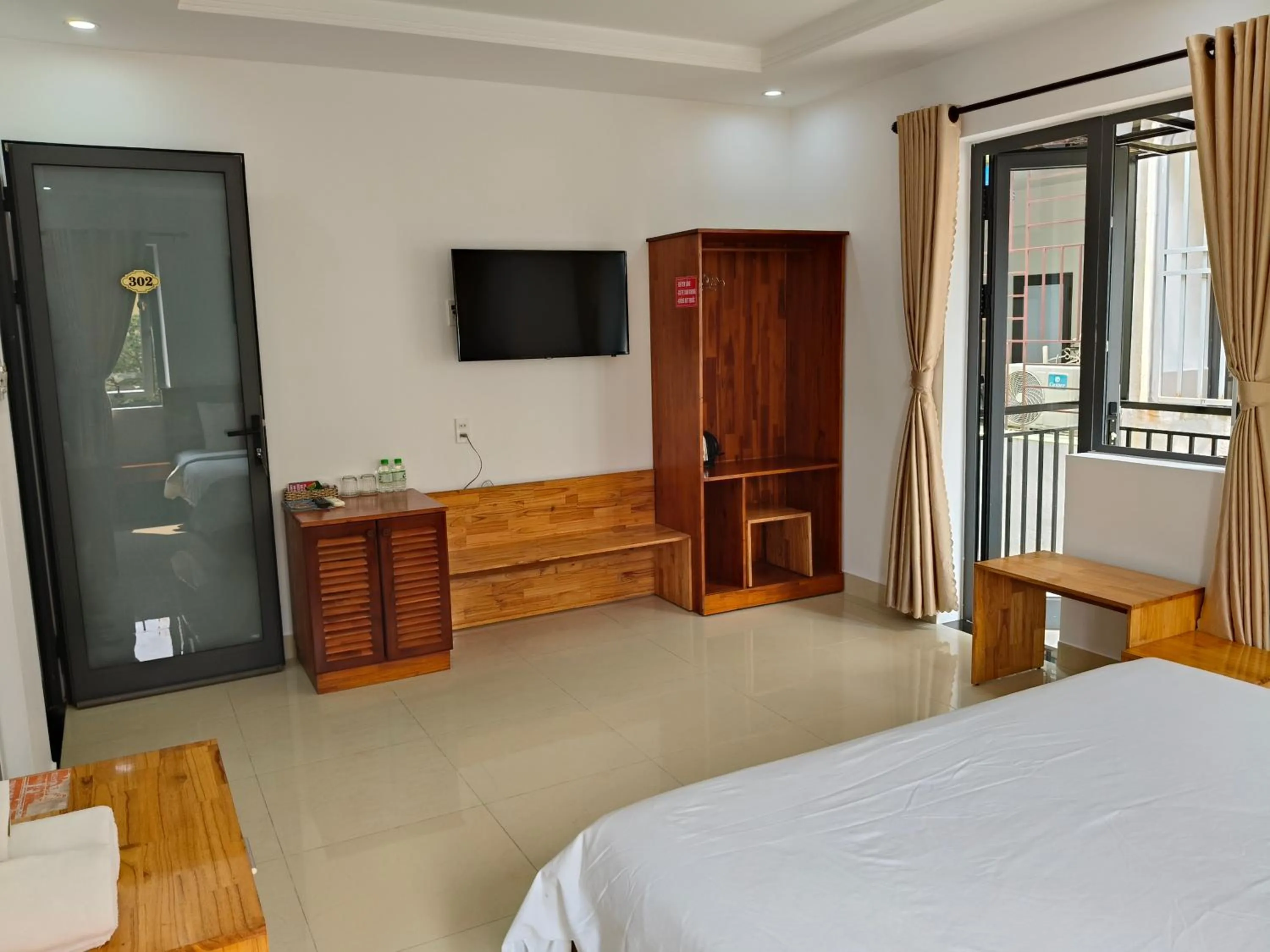 Balcony/Terrace, Bed in Hoi An New Life Homestay & Villa