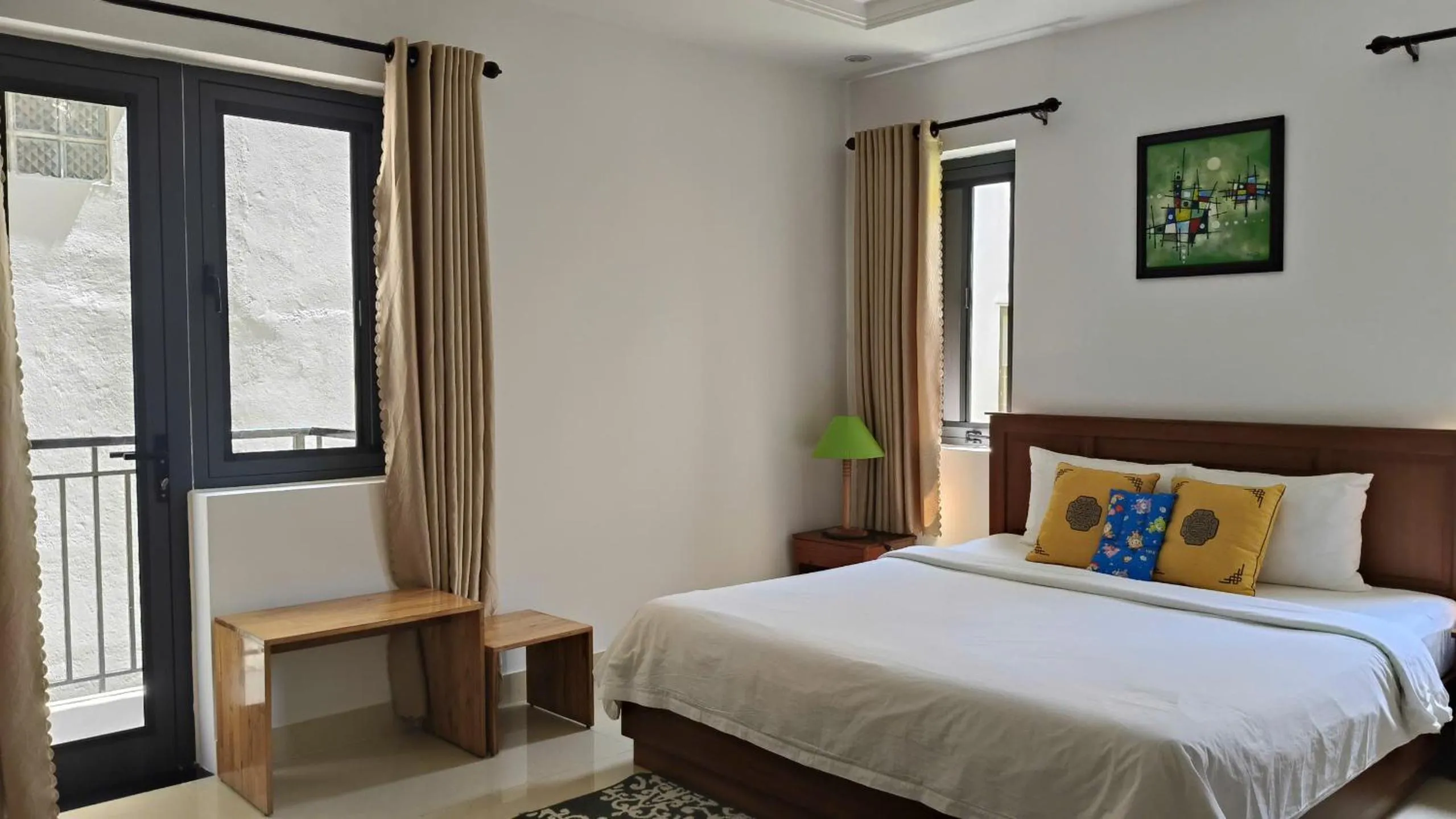 Balcony/Terrace, Bed in Hoi An New Life Homestay & Villa