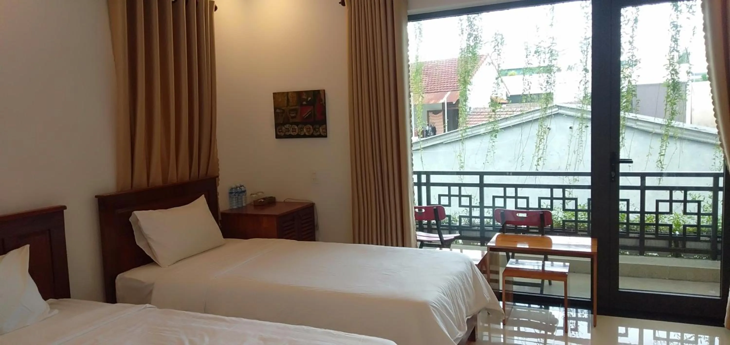 Bed in Hoi An Town Of Viet House Homestay
