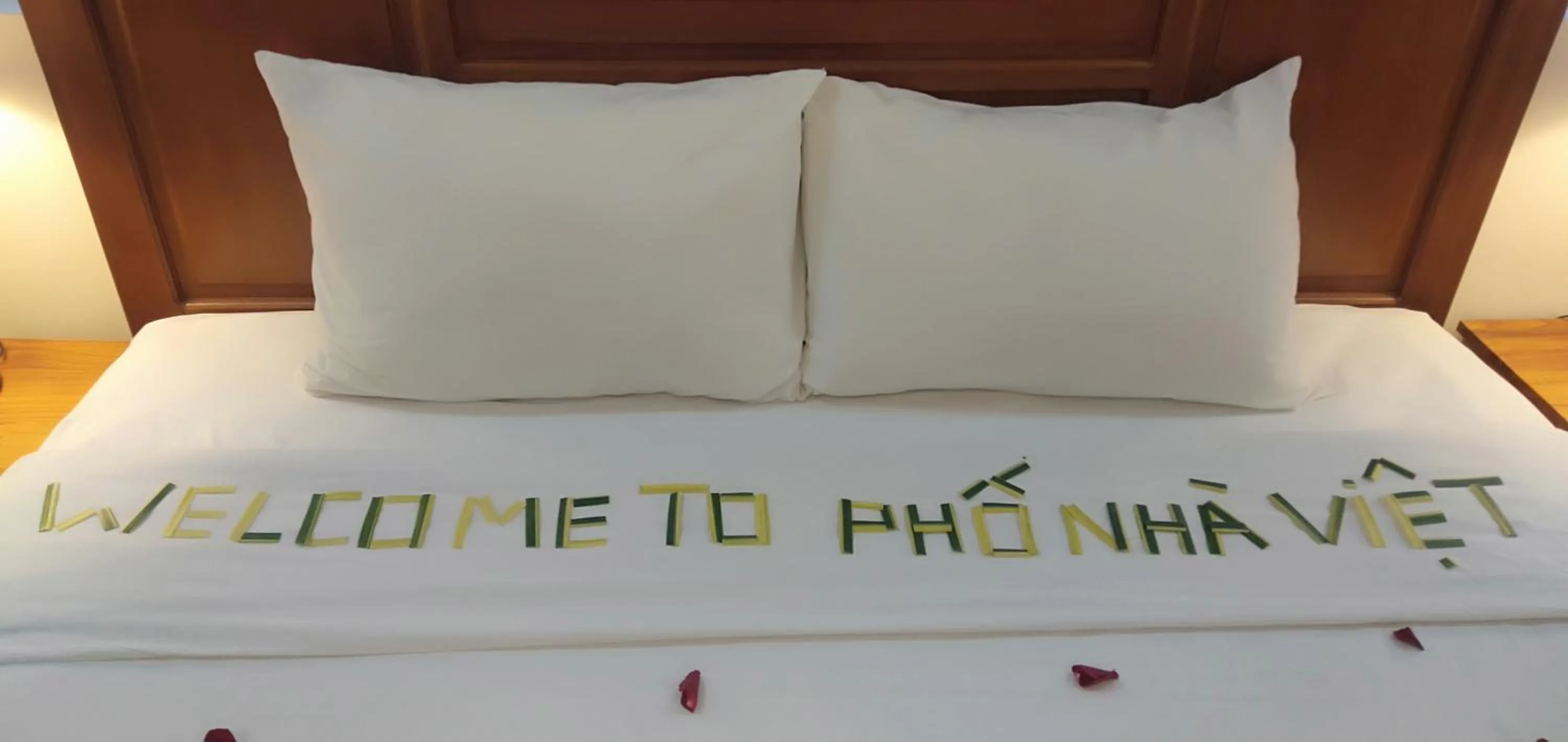 Bed in Hoi An Town Of Viet House Homestay