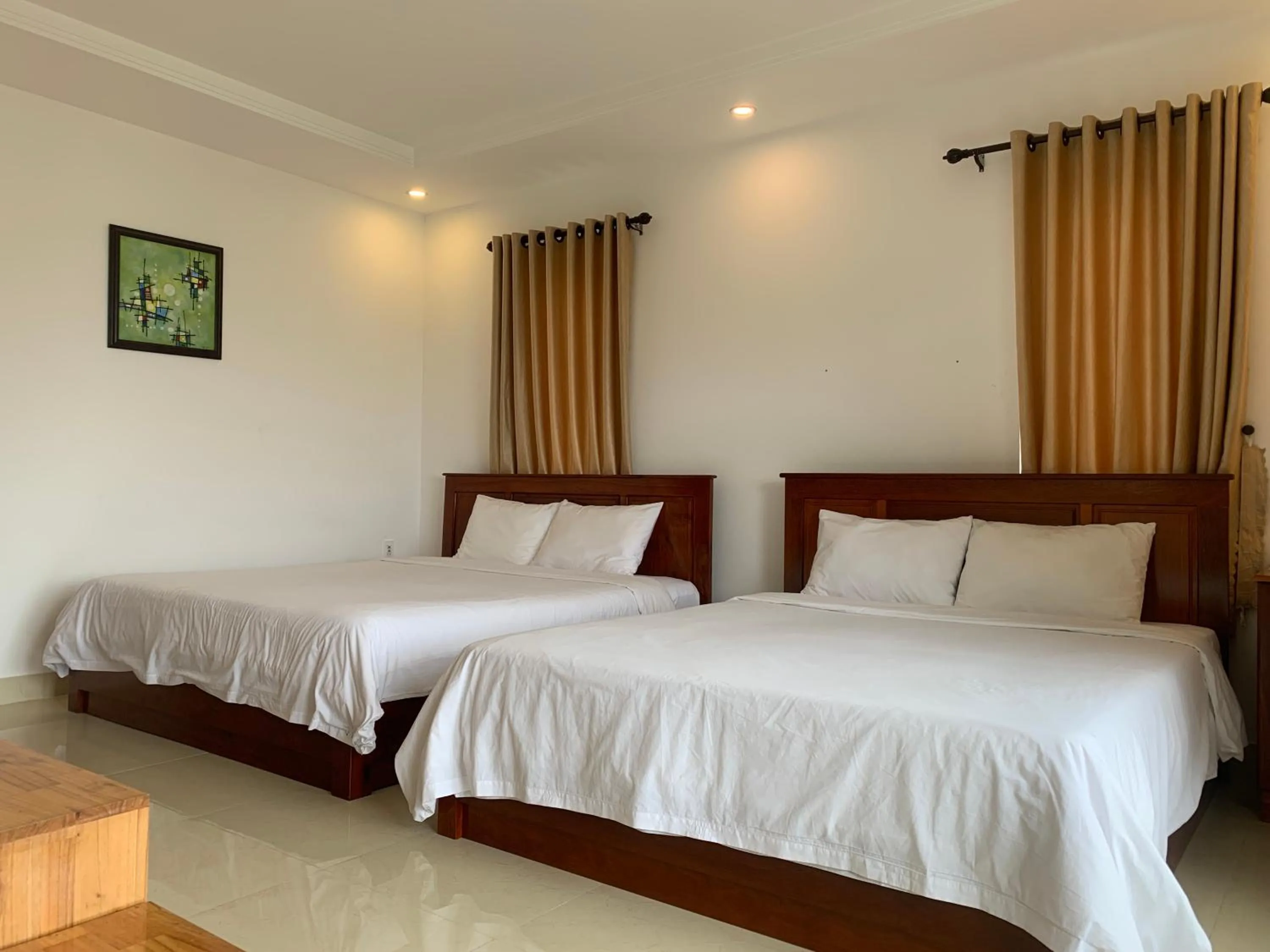 Bed in Hoi An Town Of Viet House Homestay