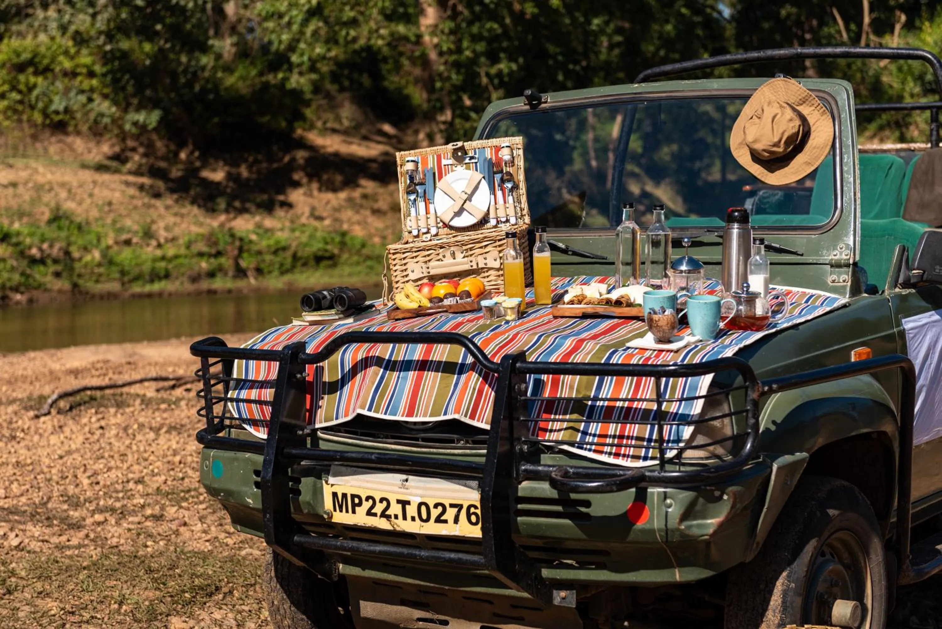 Restaurant/places to eat in Kanha Jungle Camp